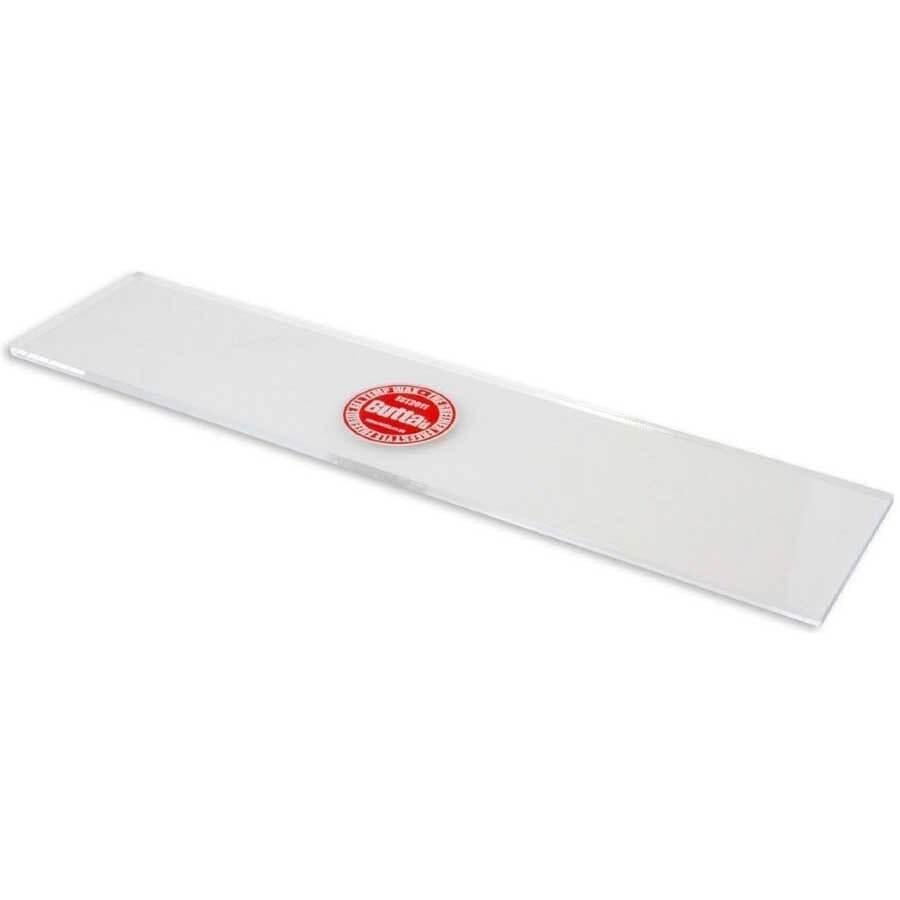 Butta Clear Plastic Ski/Snowboard Wax Scraper