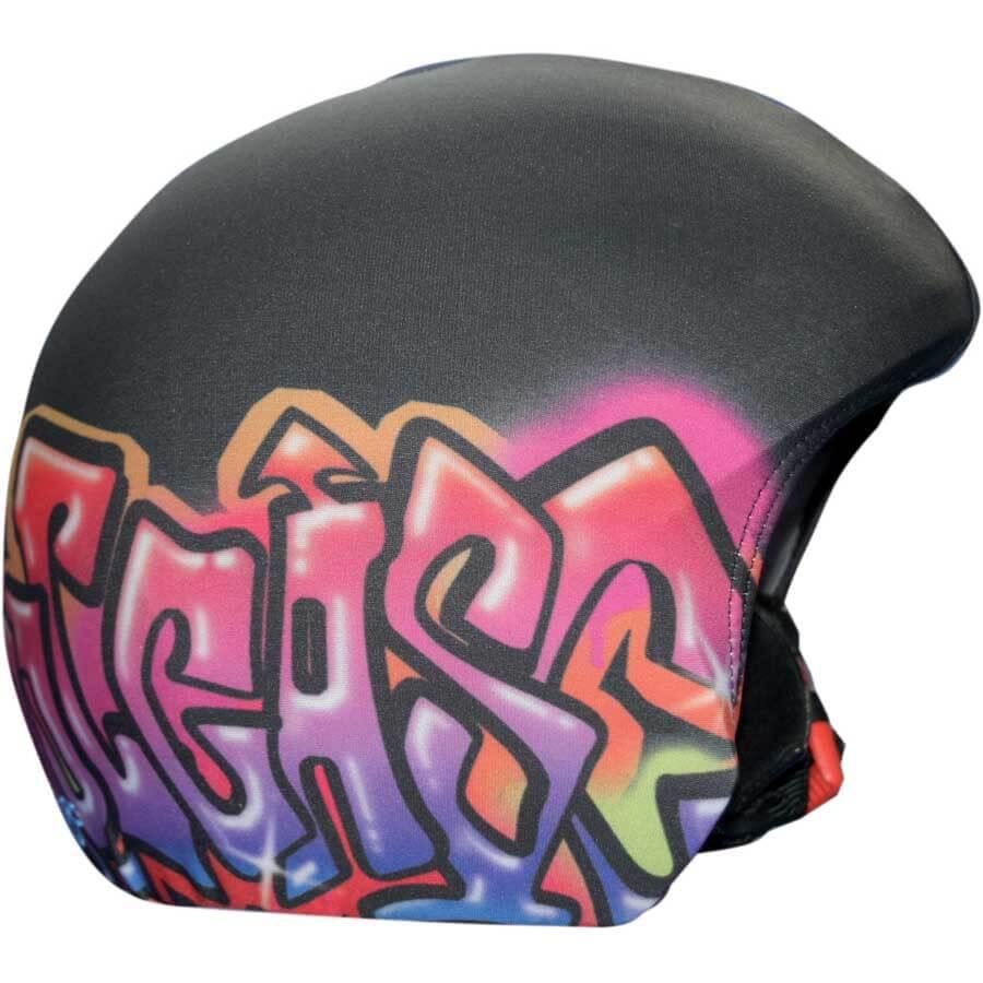 Geardeangloow Sneeuw Ski Helm Beschermer Creatieve Wintersport Ski Helm Decoratie Grijze Kitten, Grijze kat, 55-62 cm