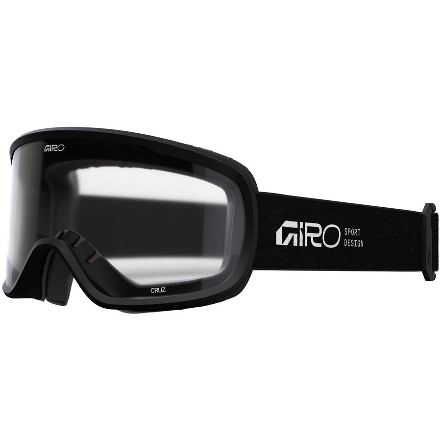 Black Stacked Frame And Strap, Clear Lens