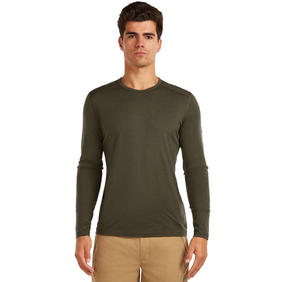 Icebreaker 200 Oasis Long Sleeve Merino Wool Crew Top