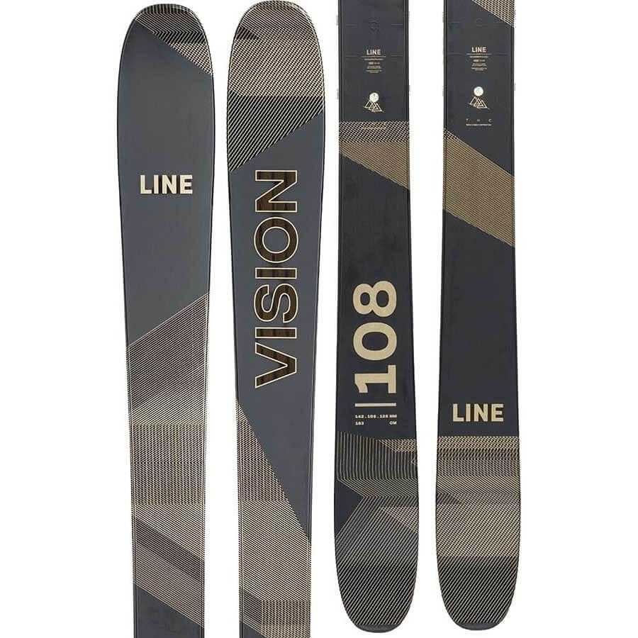 LINE Pandora 85 Quikclik Squire 10 Skis 2025 | Absolute-Snow