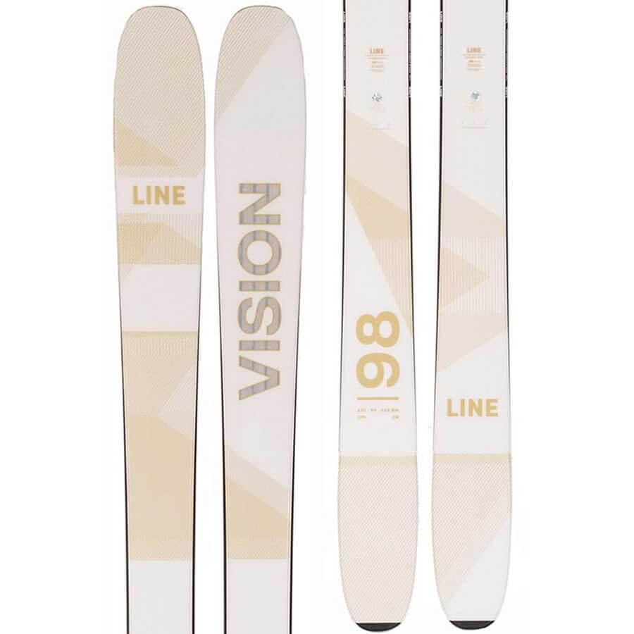 LINE Pandora 85 Quikclik Squire 10 Skis 2025 | Absolute-Snow