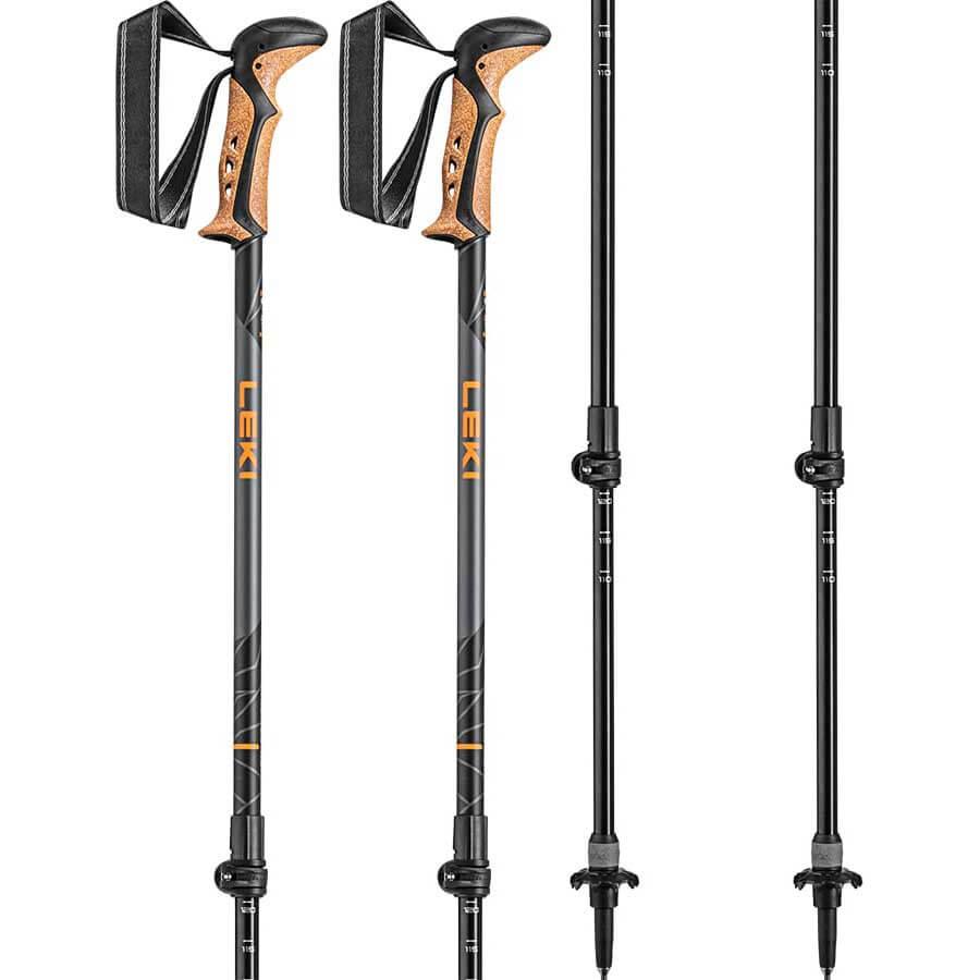 Leki Spitfire Vario 3D Ski Poles | Absolute-Snow