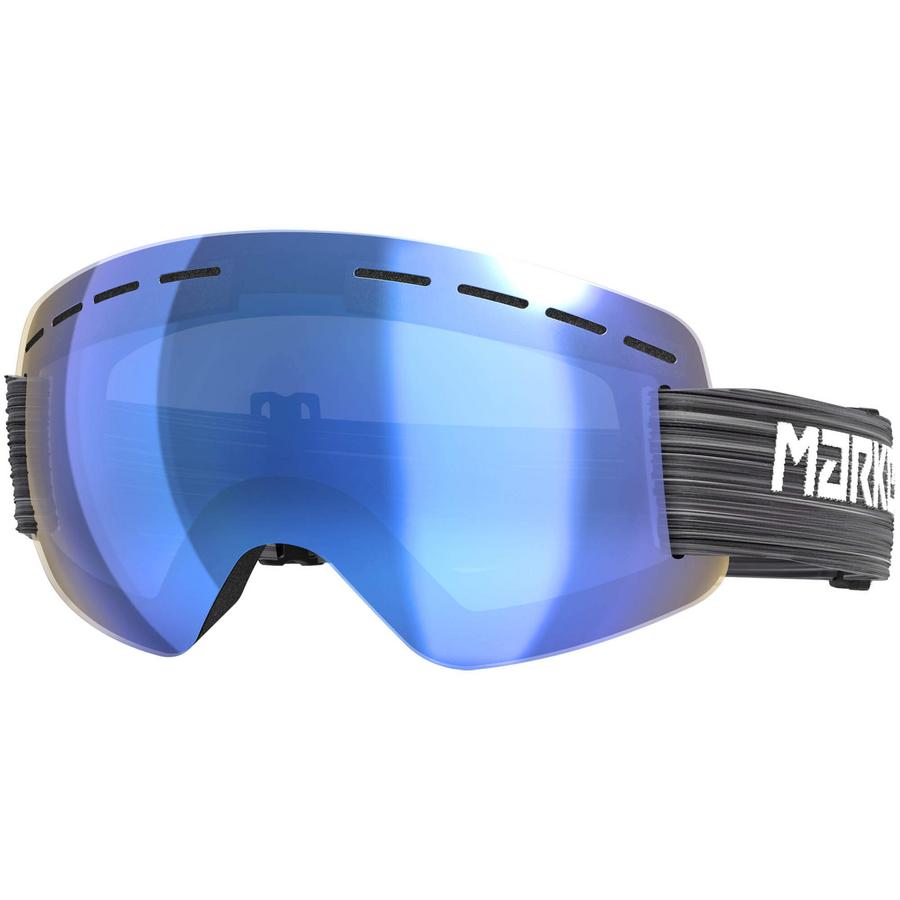 Black Frame, White Logo Strap, Clarity Mirror Lens
