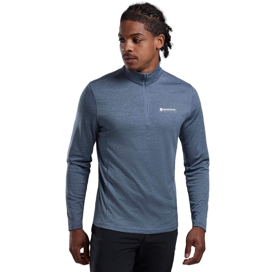 Montane Dart Zip Neck Tops | Absolute-Snow