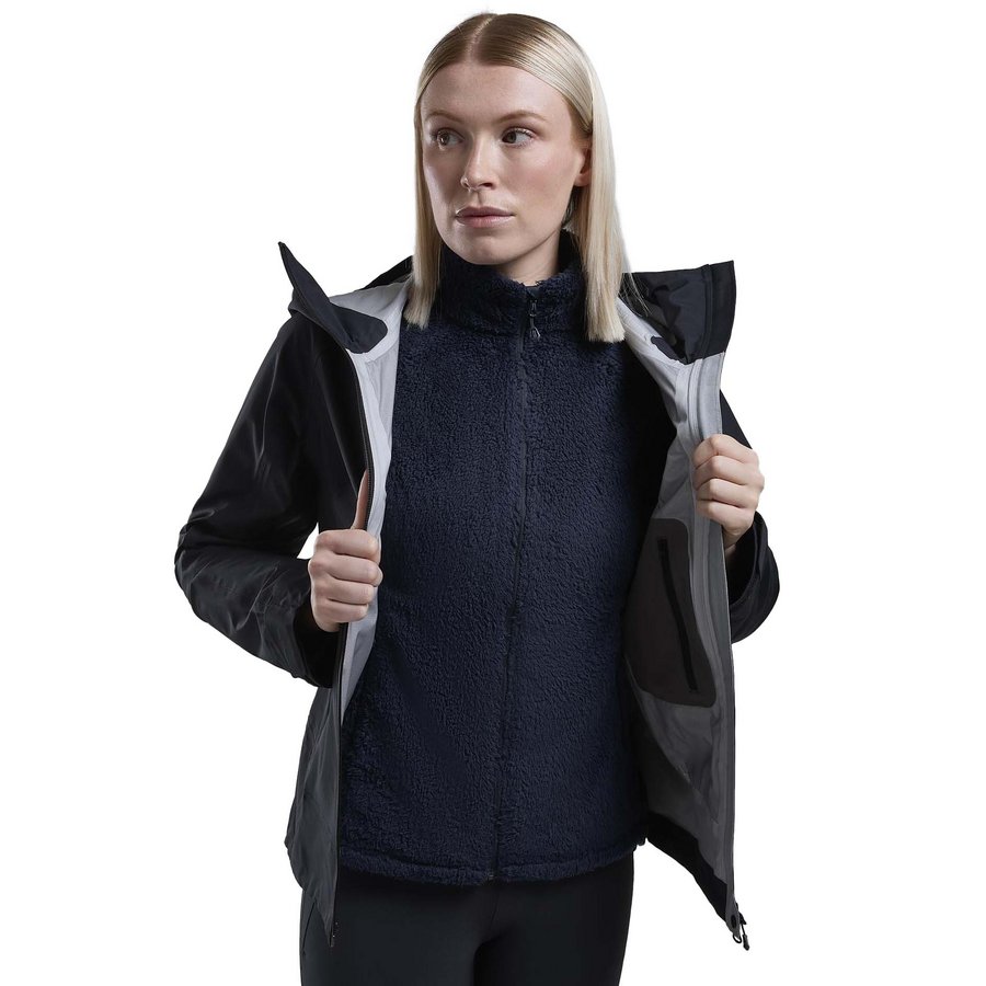 AIRY MOSSER I-HOODED DOUBLE CT （M　Black） AIRY MOSSER I-HOODED DOUBLE CT （M Black） AIRY MOSSER CLOAK