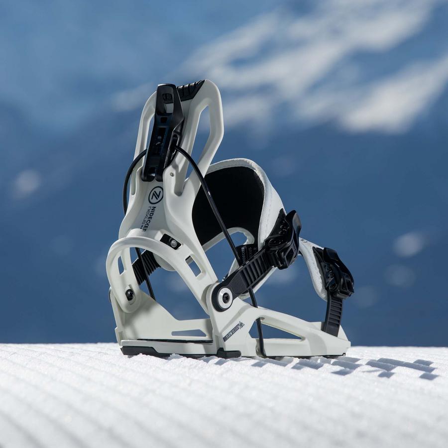 FLOW Nexus Fusion Men's Snowboard Bindings - Speed Entry, Size For Boots US 11.5-14, Flex 4/10 For Beginners
