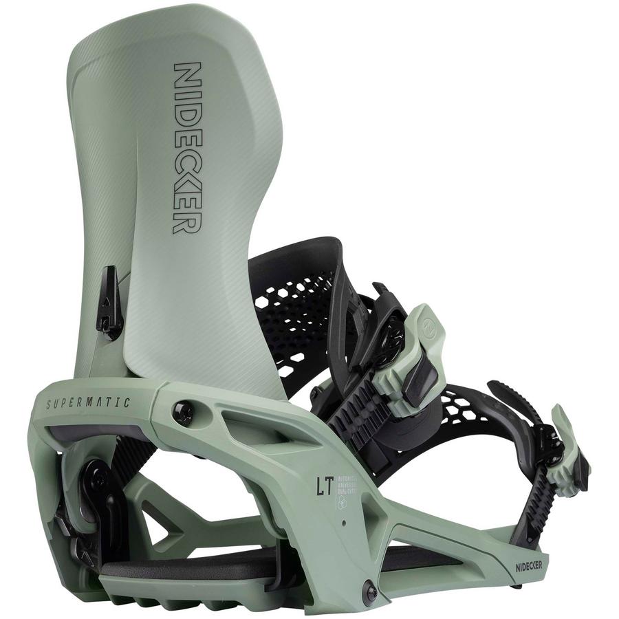 スノーボード nidecker supermatic L olive Nidecker Supermatic Bindings Explained - What Are They and