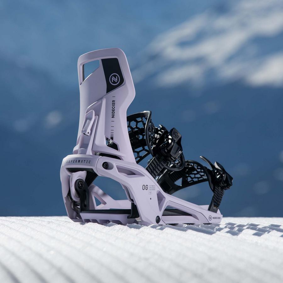 Nidecker Supermatic Snowboard Bindings - UK's No.1 Shop