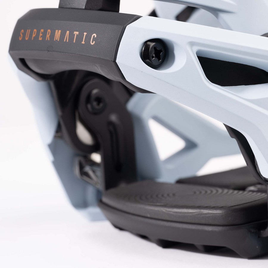 Nidecker Supermatic Snowboard Bindings 2025 | Absolute-Snow