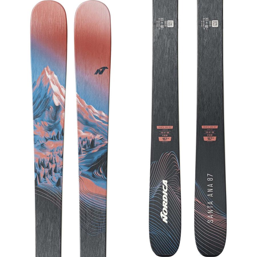 ■■送料無料■NORDICA■女性用スキーセット■152/24.5■WAX済■■ □□送料無料□NORDICA□女性用スキーセット□152/24.5□WAX