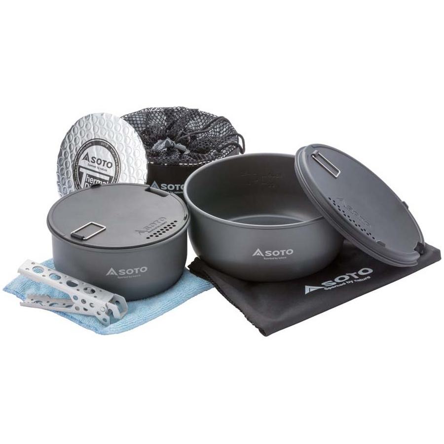 Soto Navigator Cook Set Camping Cookware Absolute-Snow