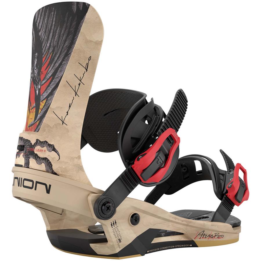 UNION  ATLAS  19-20  Mサイズ  色BONE  美品 UNION ATLAS PRO SNOWBOARD BINDING 2026