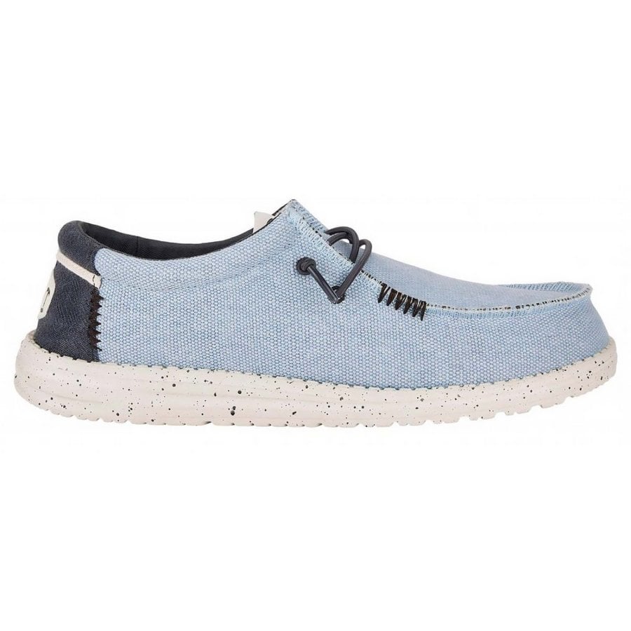 Hey Dude Wally Coastline Jute Trainers Absolute-Snow