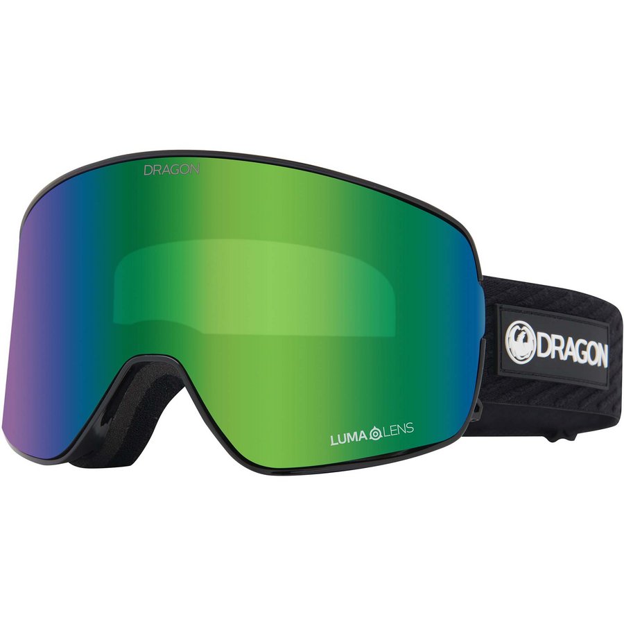 Icon Green Frame, Black Strap, Lumalens Green Ionized Lens, Bonus Lumalens Amber Lens