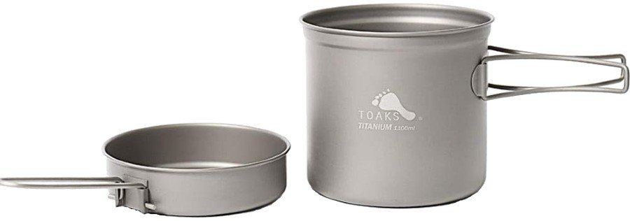 Pentola In Titanio TOAKS 1600ml - Leggera E Resistente Per Campeggio E Trekking - Foto 12