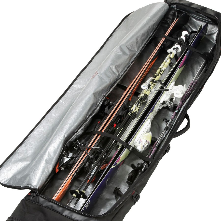 Snowboard Bag With Wheels Double Rolling Ski Bag Padded Waterproof