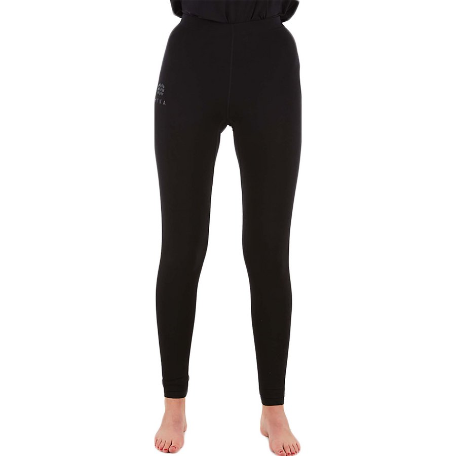 Topshop - Legging côtelé à étiquette sur le devant - Gris