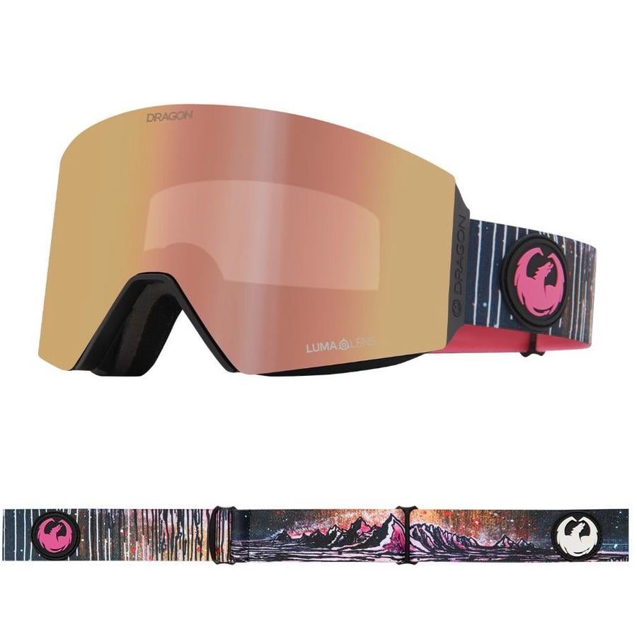 Bryan Iguchi Signature 2024 Frame And Strap, Lumalens Rose Gold Ionized Lens, Bonus Lumalens Midnight Lens