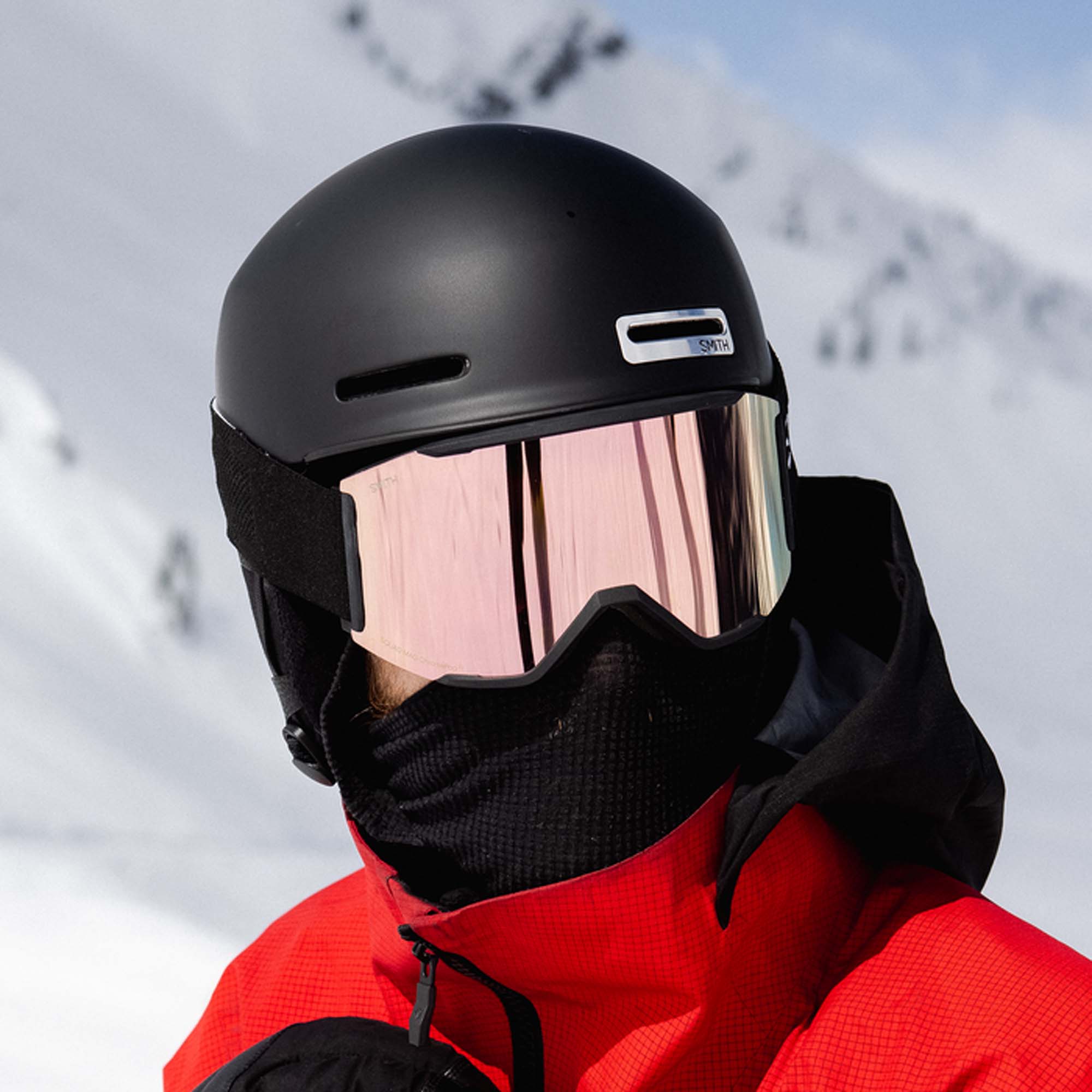 スキー・スノーボードアクセサリー SMITH Squad MAG Black CHROMAPOP Smith Squad MAG Goggle | Alpine / Alpine Accessories
