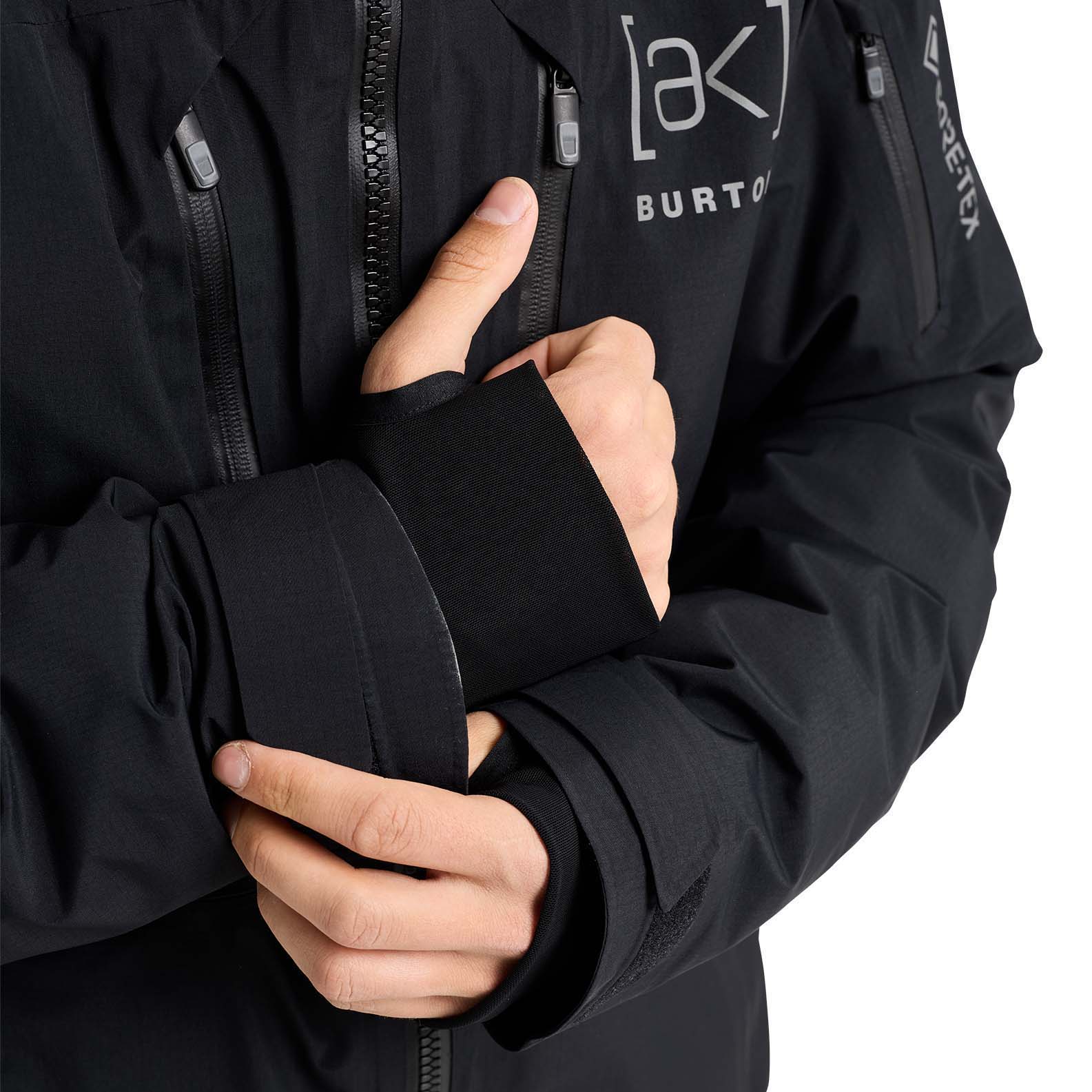 Burton [ak] Gore-Tex スノーボードジャケット L ブラック Burton [Ak 