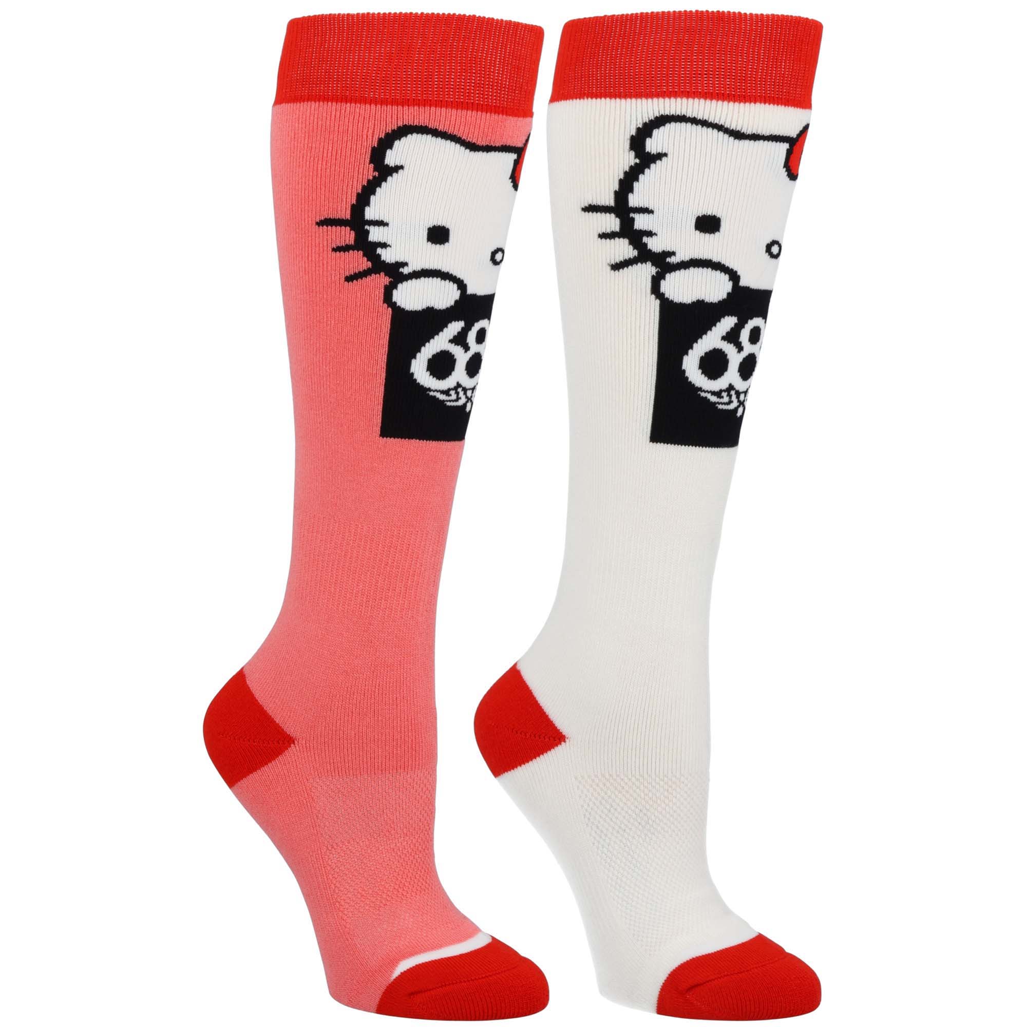 686 Hello Kitty Women's 2-Pack Snowboard Socks