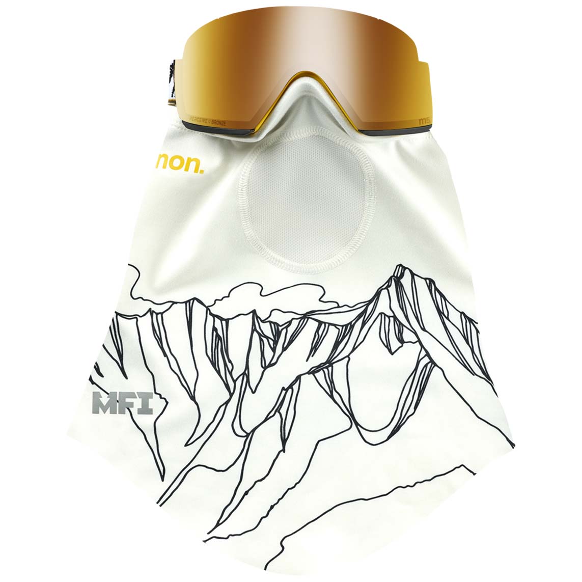 Anon M5 Flat-Toric Ski/Snowboard Goggles + MFI Face Mask