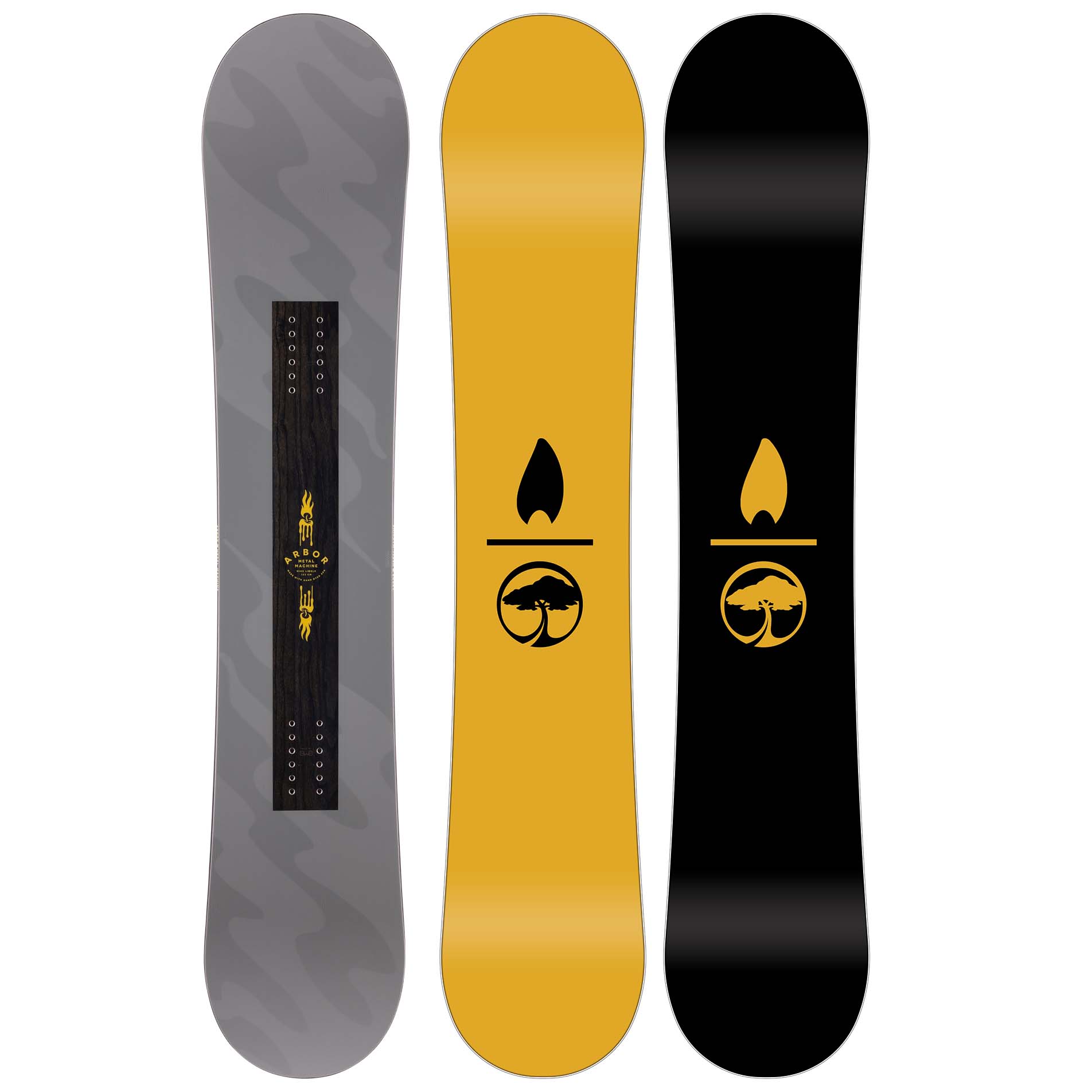 Arbor Metal Machine Snowboards 2025 | Absolute-Snow