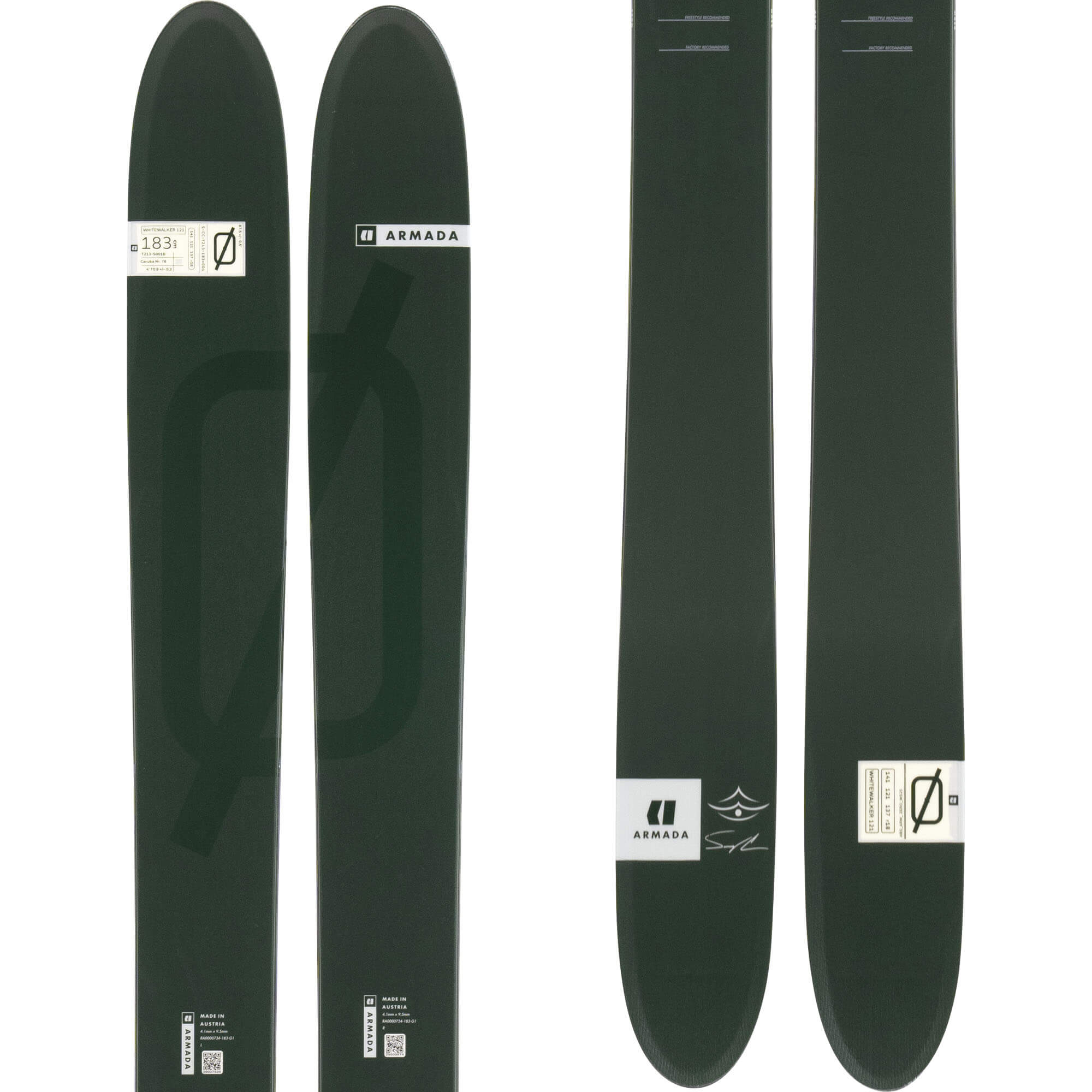 Armada White Walker 121 Skis