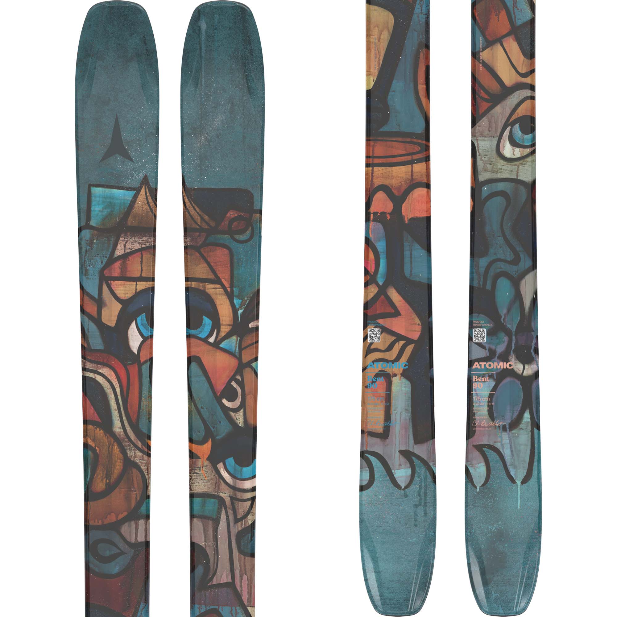 Atomic Bent 90 Skis