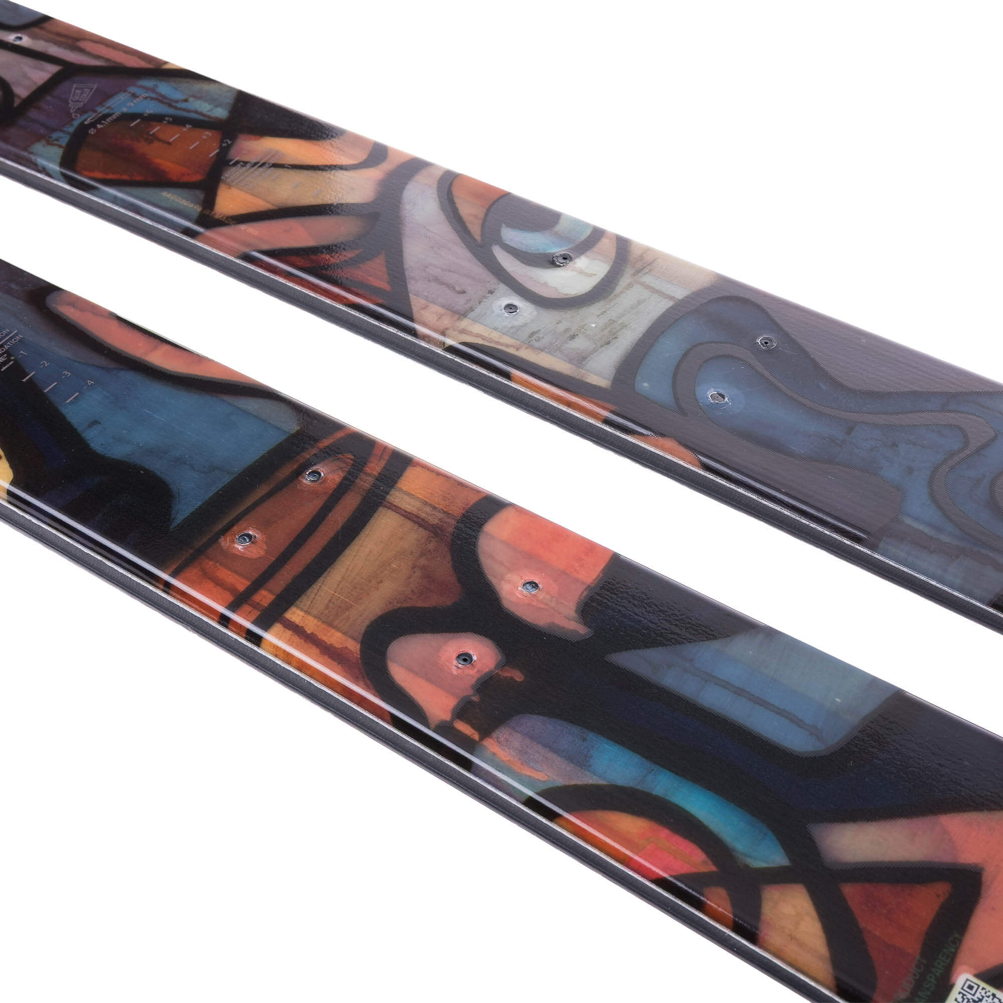 Atomic Bent 90 Skis Miss Drilled