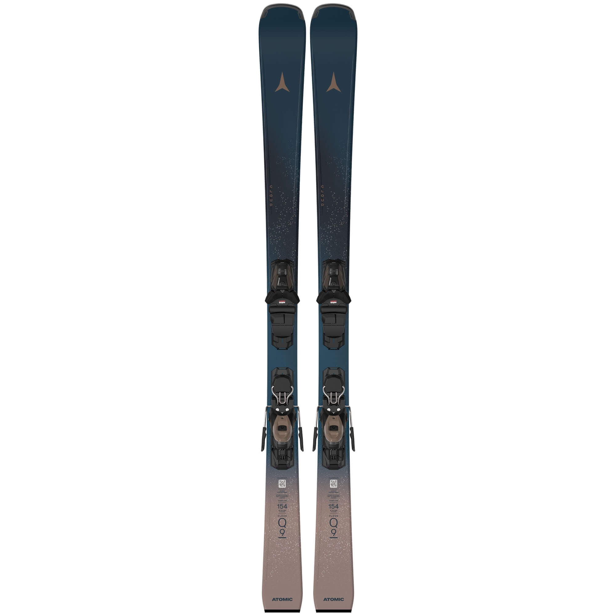 Atomic Cloud Q9 Women's Skis + M 10 Gripwalk Bindings