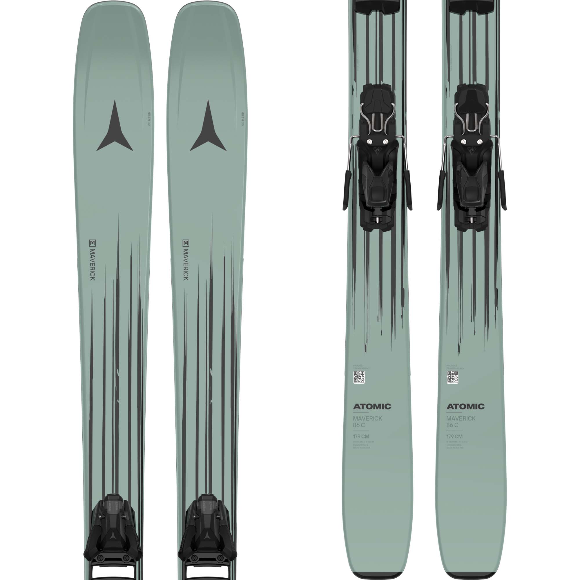 Atomic Maverick 86 C Skis + Strive 12 GripWalk Bindings