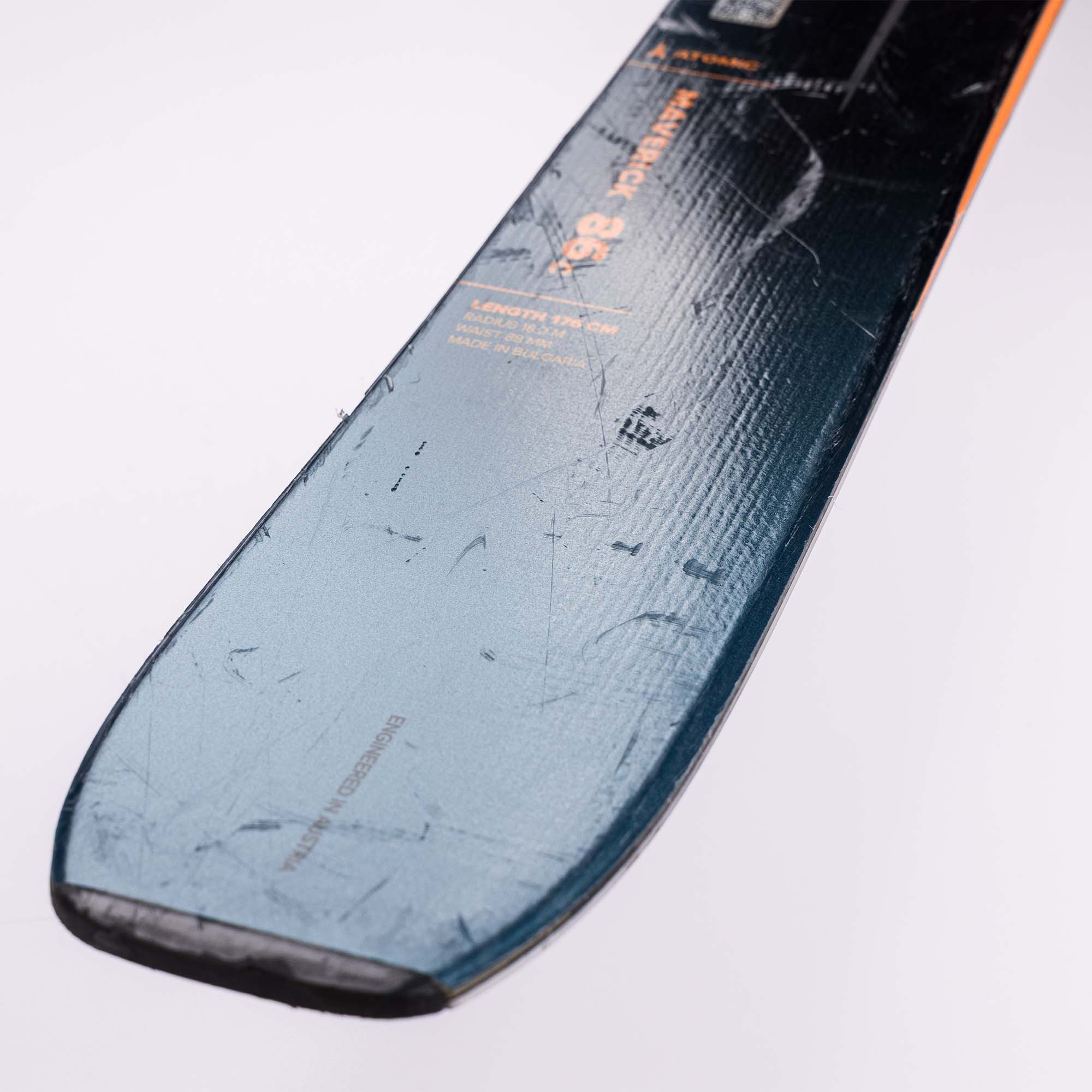 Ex Demo Atomic Maverick 86 C Skis With Atomic Warden Bindings