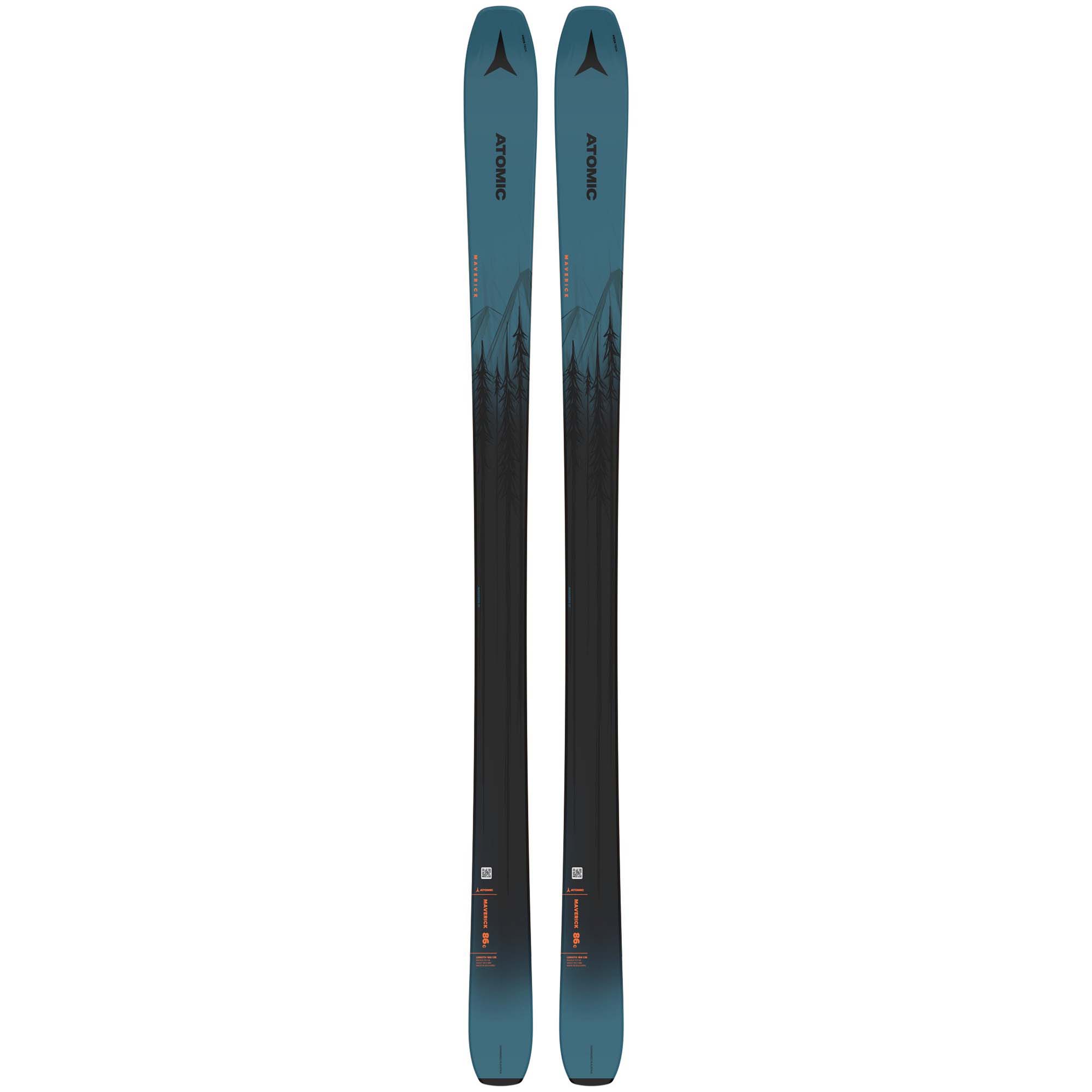 Ex Demo Atomic Maverick 86 C Skis With Atomic Warden Bindings
