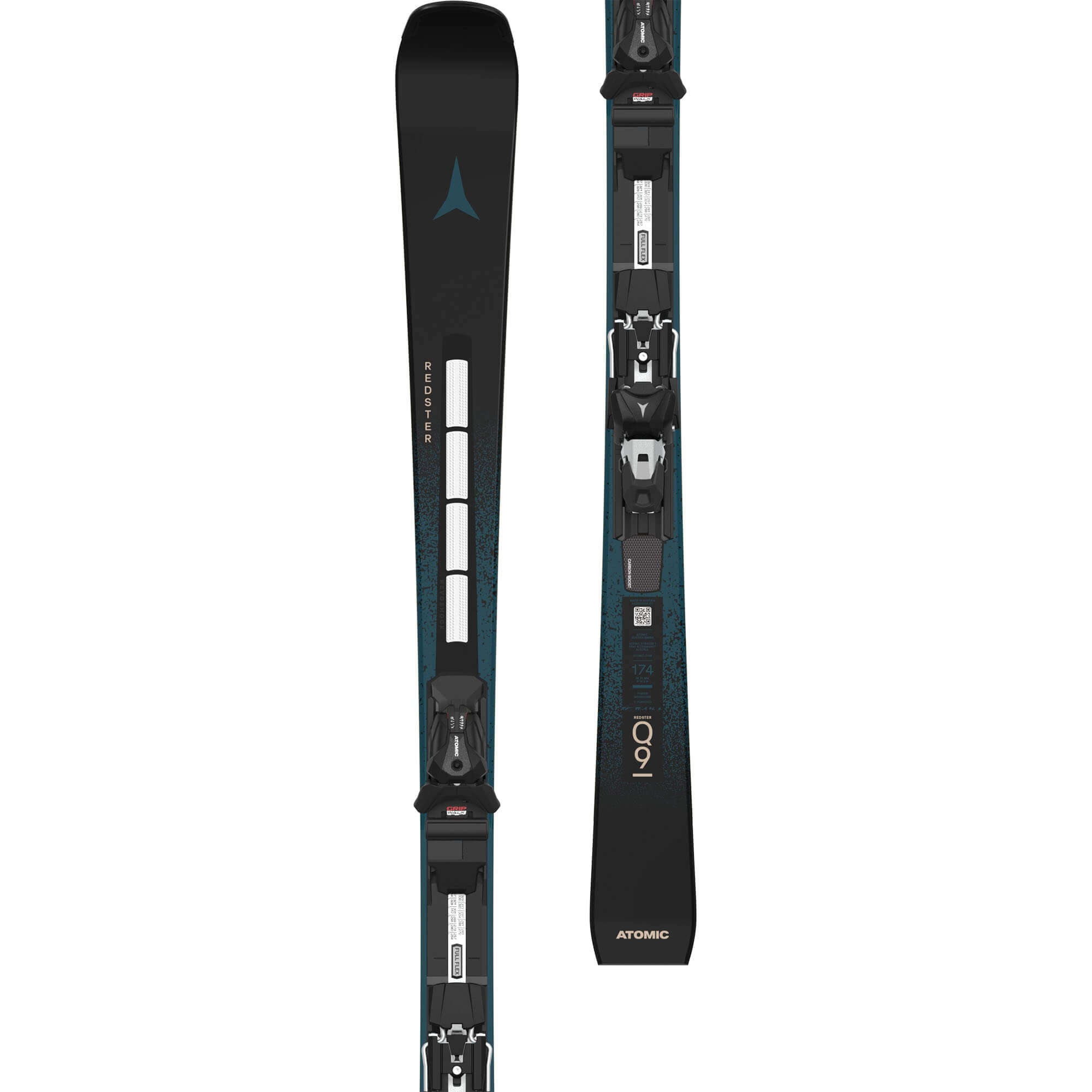Atomic Redster Q9 Revoshock S Skis + I 12 Gripwalk Bindings