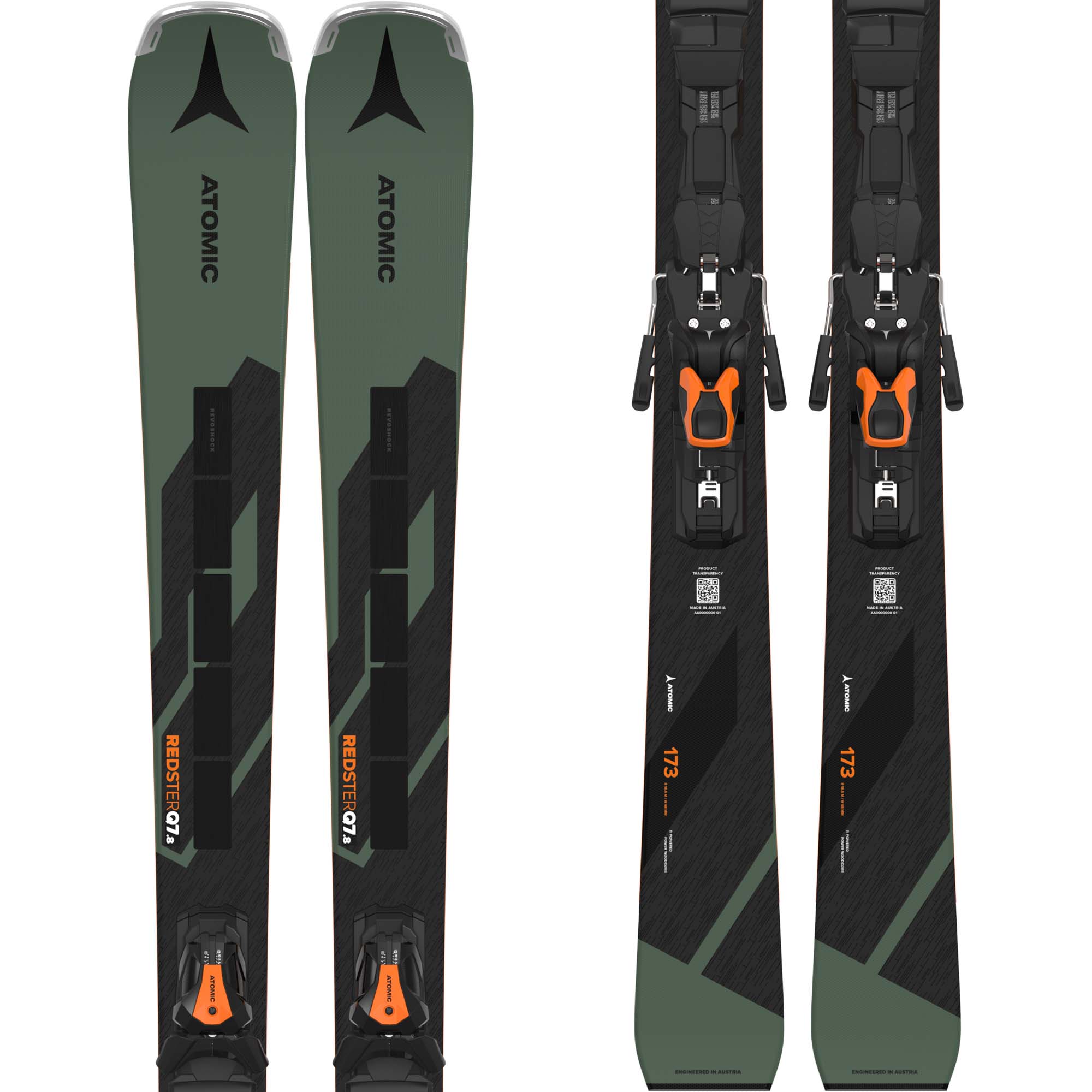 Atomic Redster Q9 Skis + I 12 GripWalk Bindings