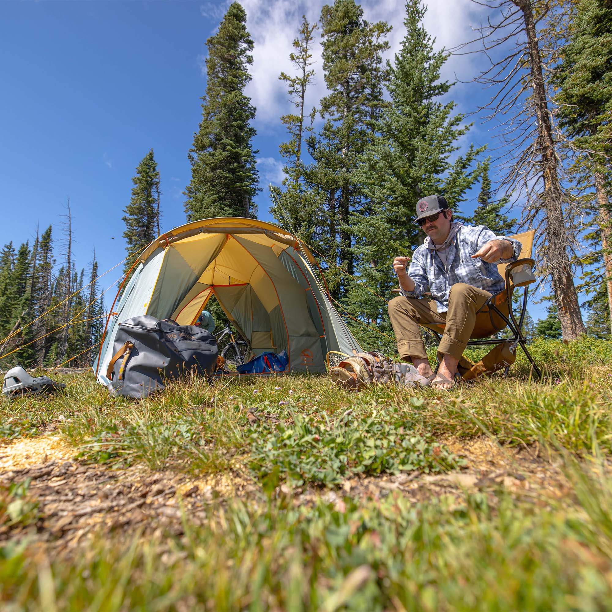 Big Agnes Bunk House 4 Freestanding 4 Person Dome Tent