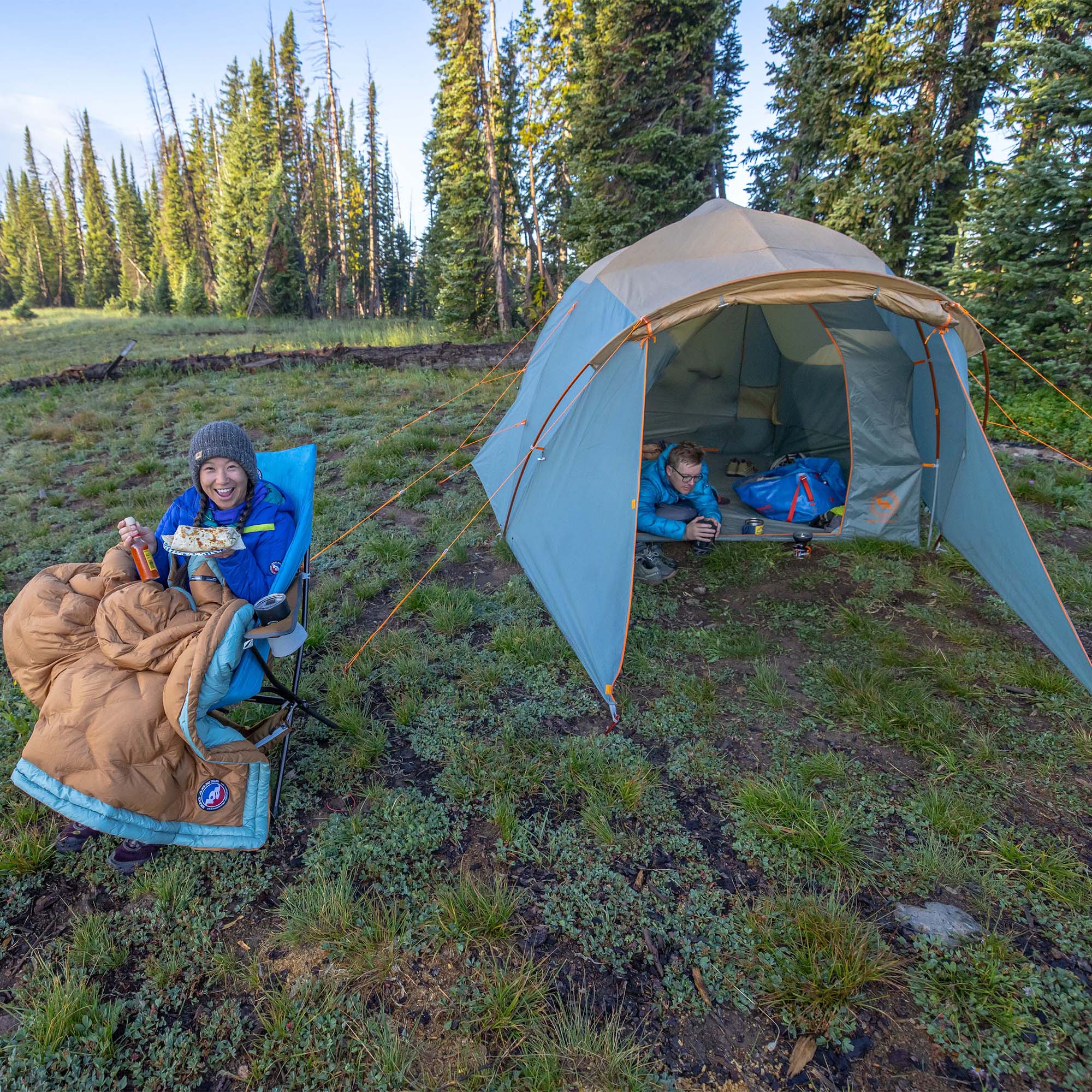 Big Agnes Bunk House 4 Freestanding 4 Person Dome Tent