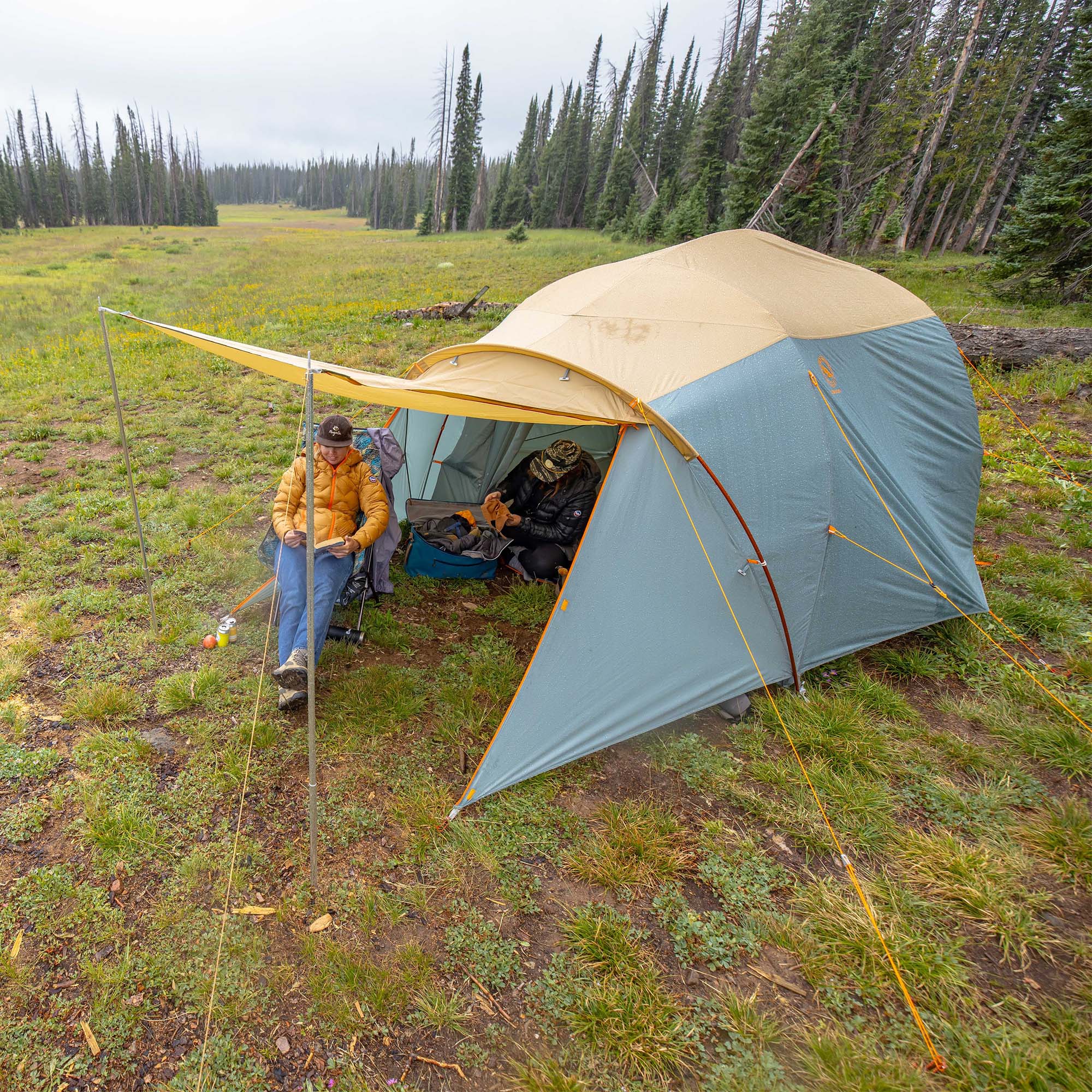 Big Agnes Bunk House 4 Freestanding 4 Person Dome Tent