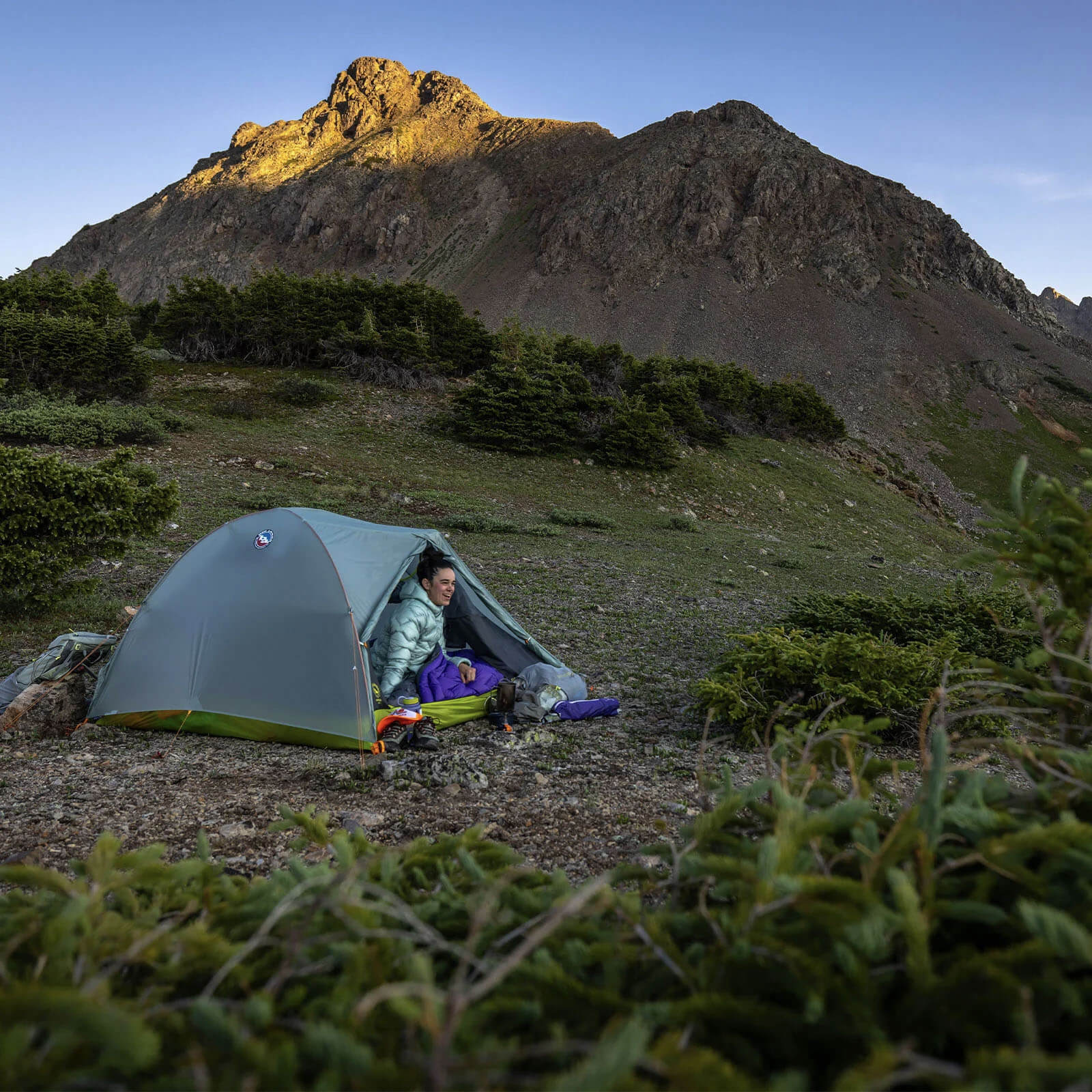 Big Agnes Tiger Wall UL1 Ultralight 1 Person Backpacking Tent