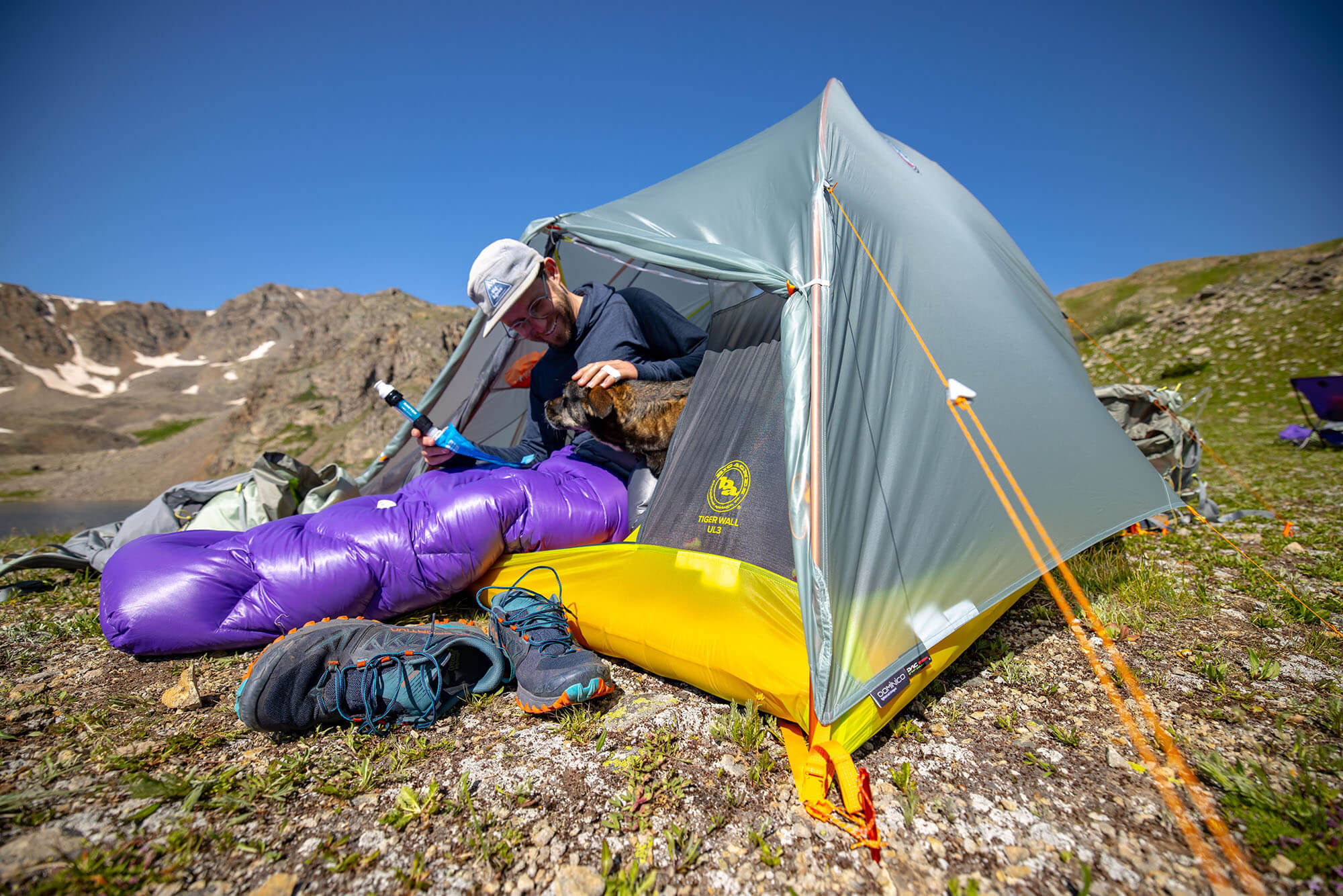 Big Agnes Tiger Wall UL3 Ultralight 3 Person Backpacking Tent