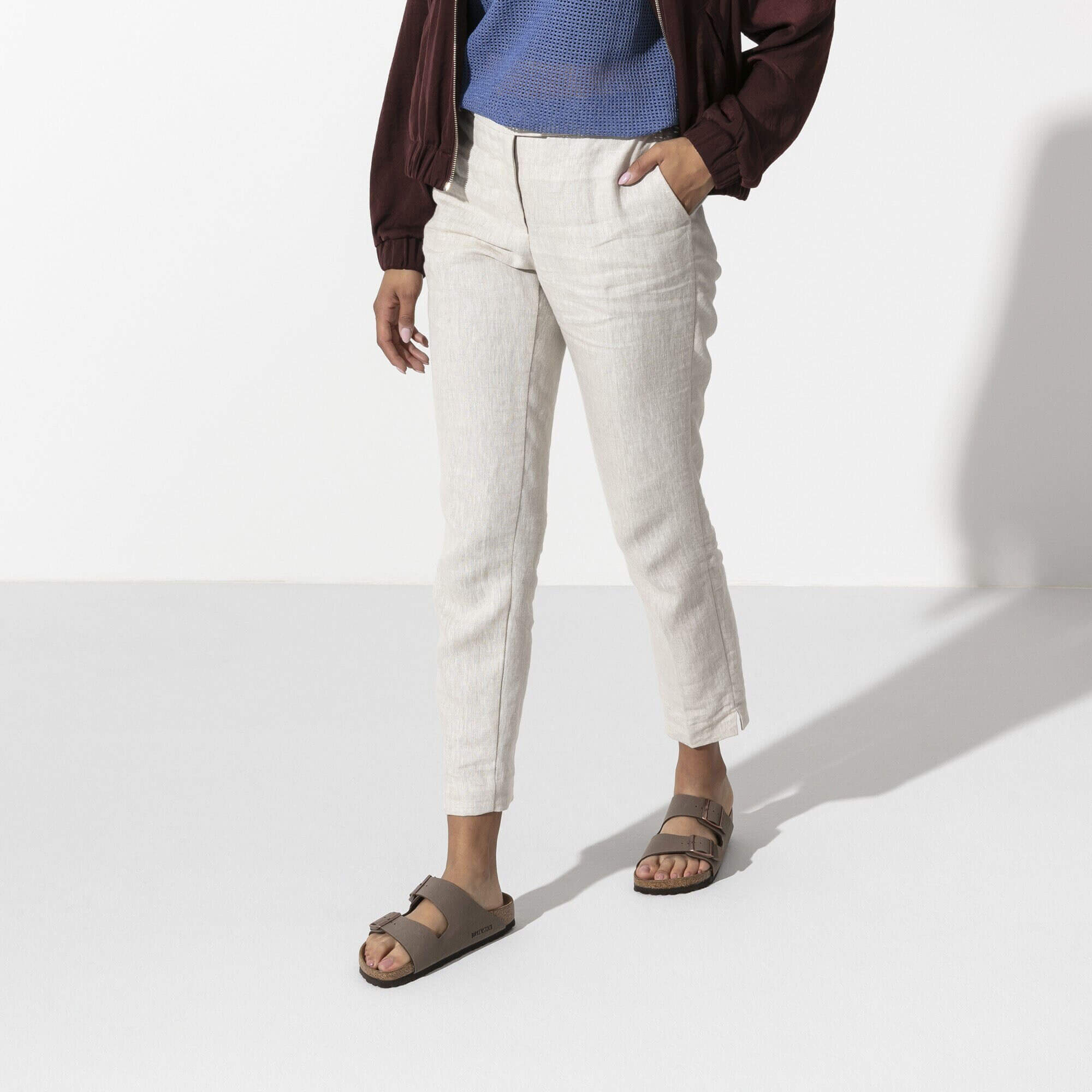 Birkenstock Arizona Men's Birko-Flor Nubuck Sandals