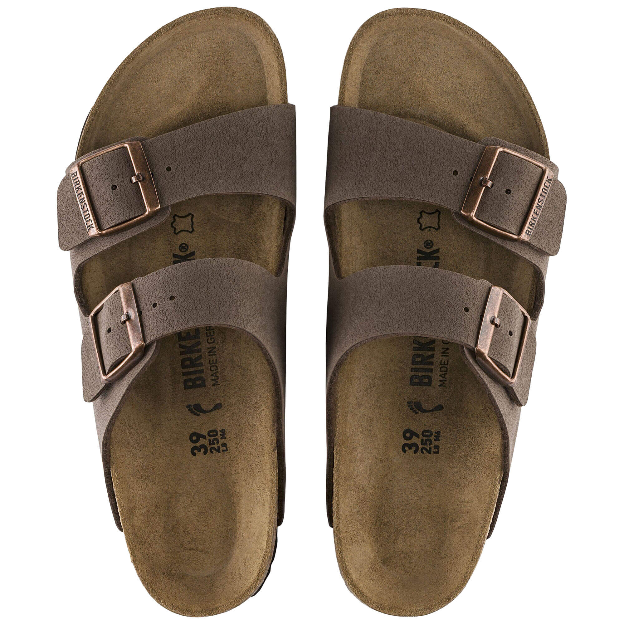Birkenstock Arizona Men's Birko-Flor Nubuck Sandals