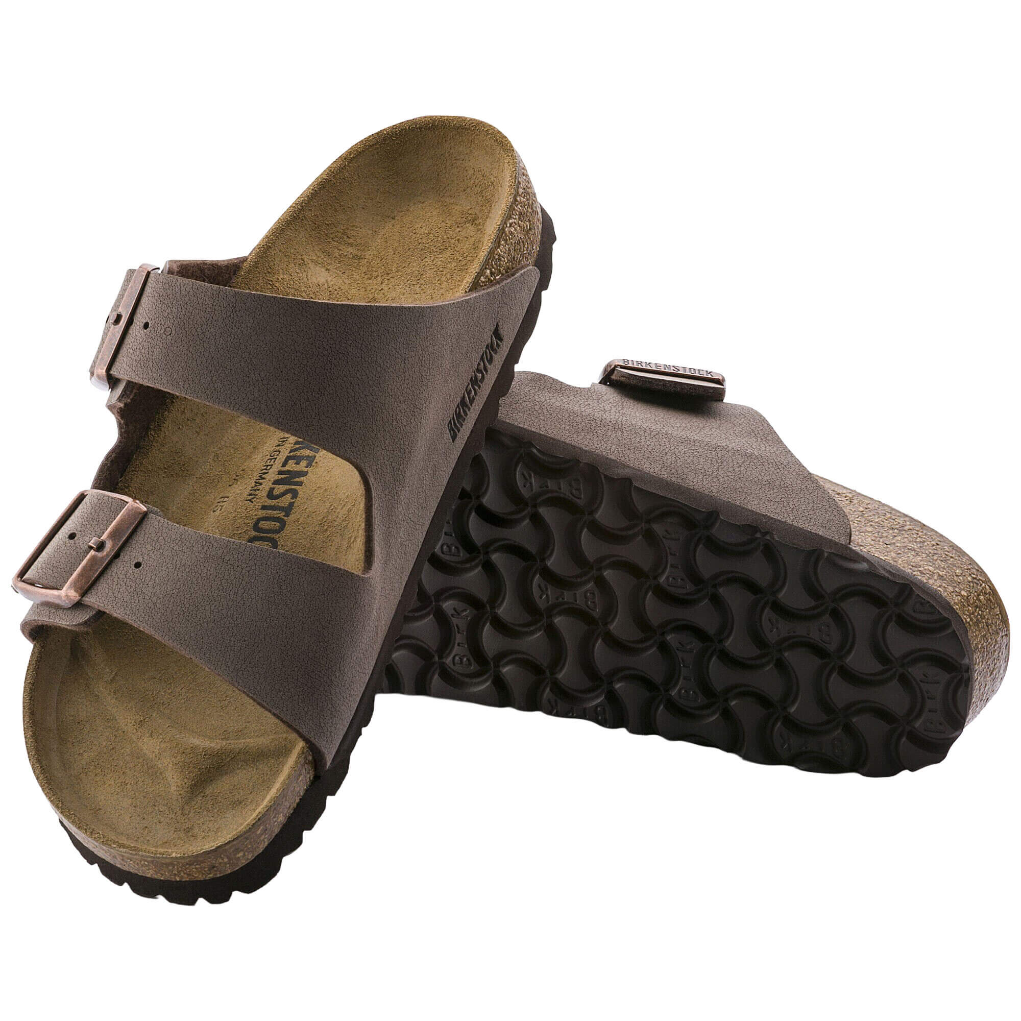 Birkenstock Arizona Men's Birko-Flor Nubuck Sandals