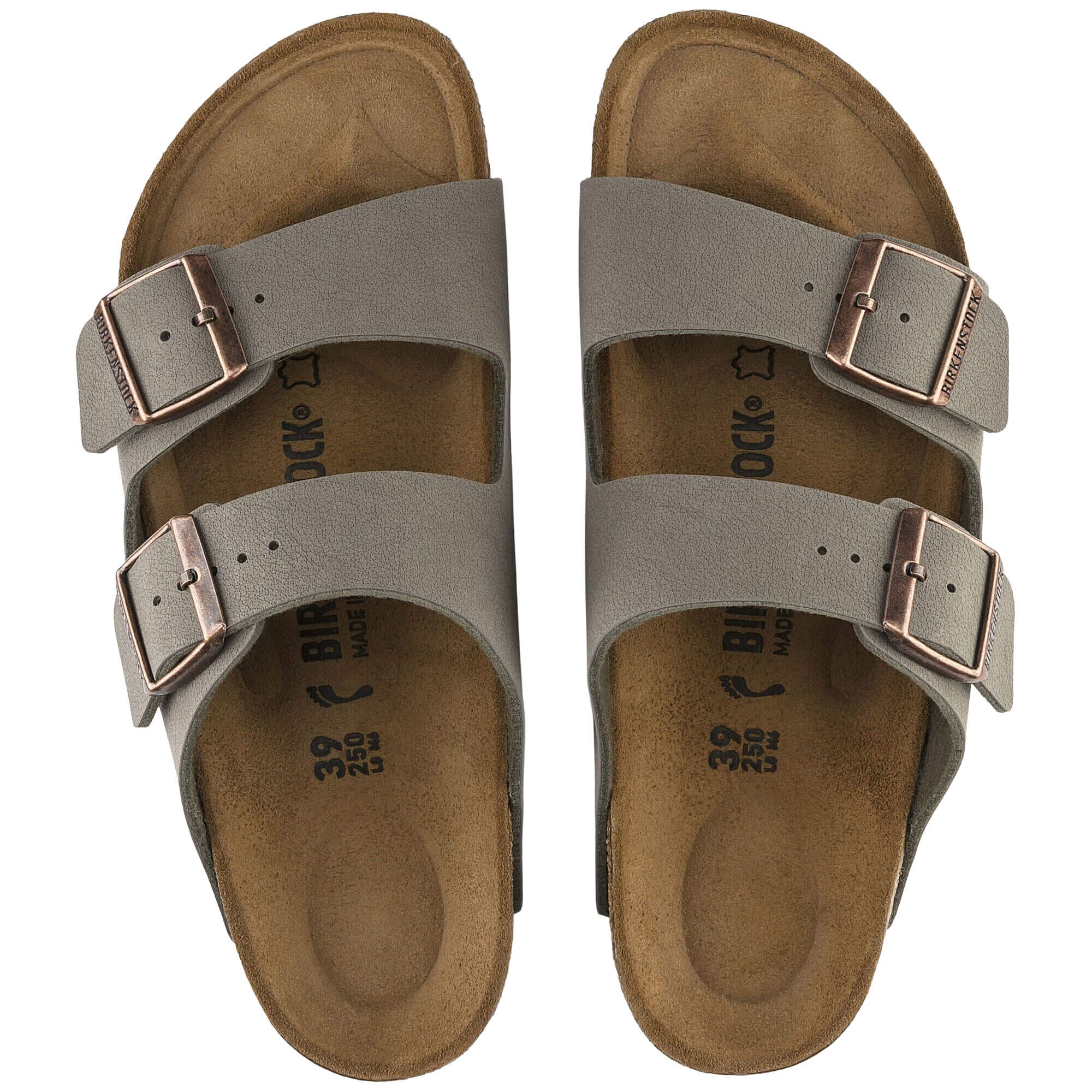 Birkenstock Arizona Men's Birko-Flor Nubuck Sandals
