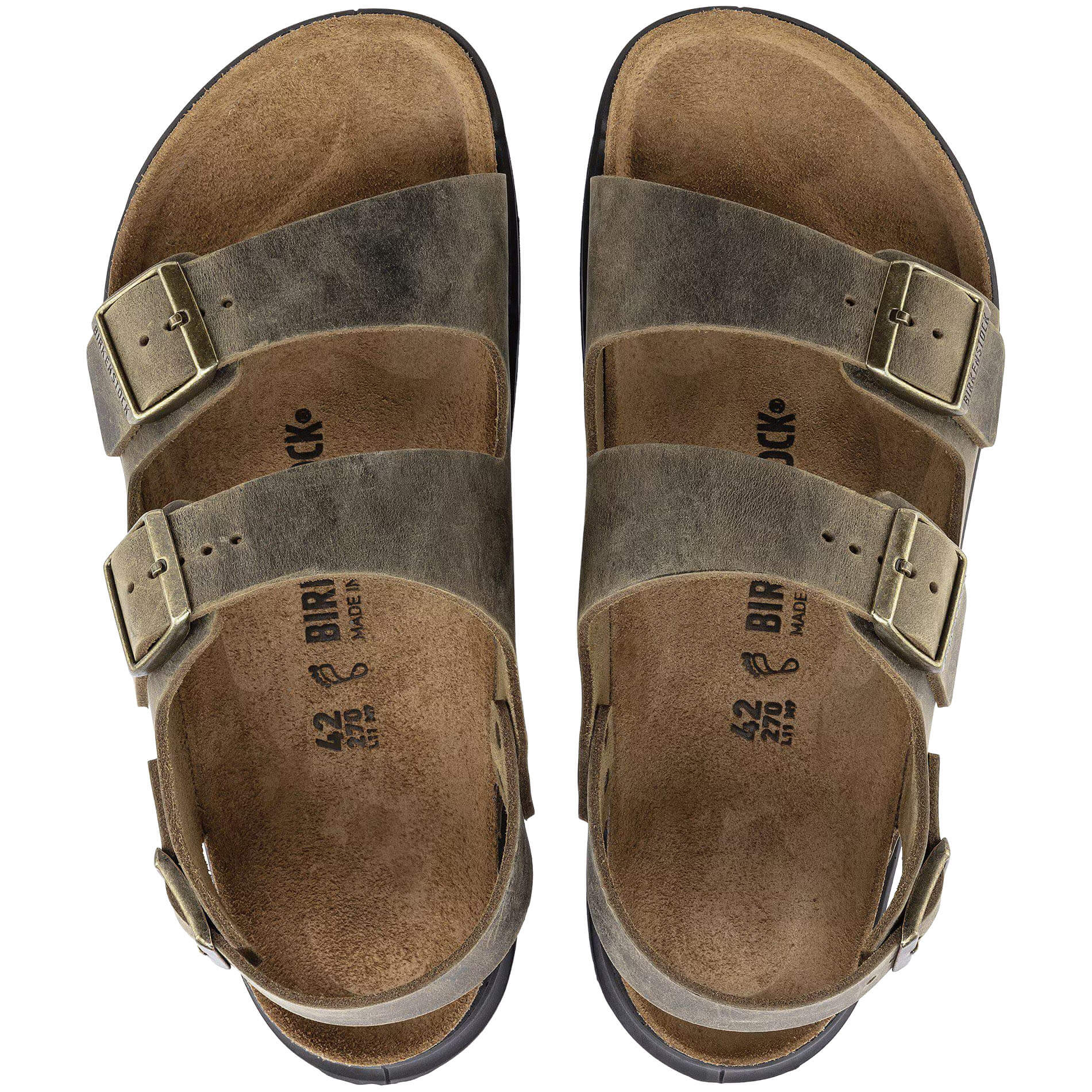 Birkenstock Milano CT Oiled Leather Sandal