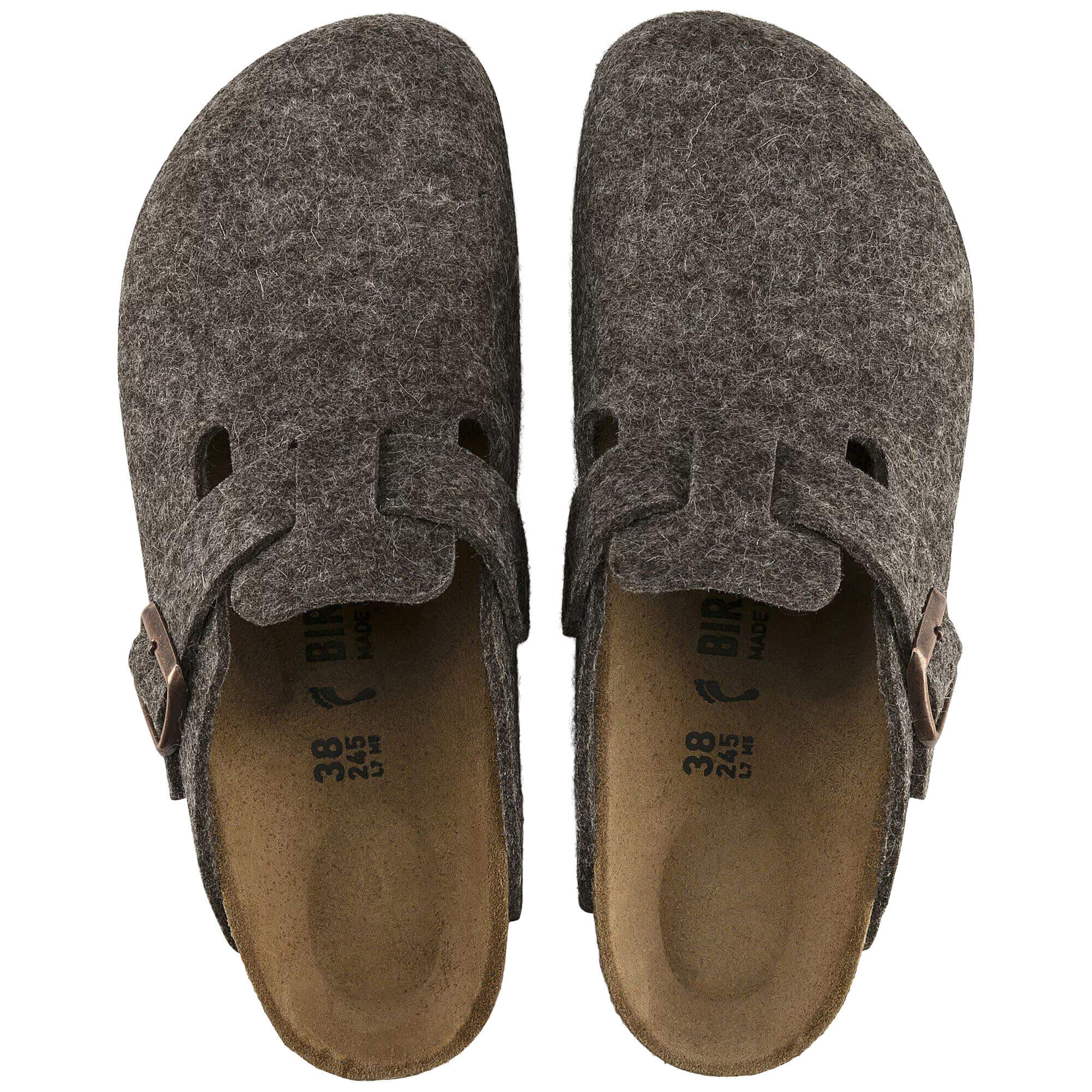 Birkenstock Boston Wool Narrow Fit Women's Mules