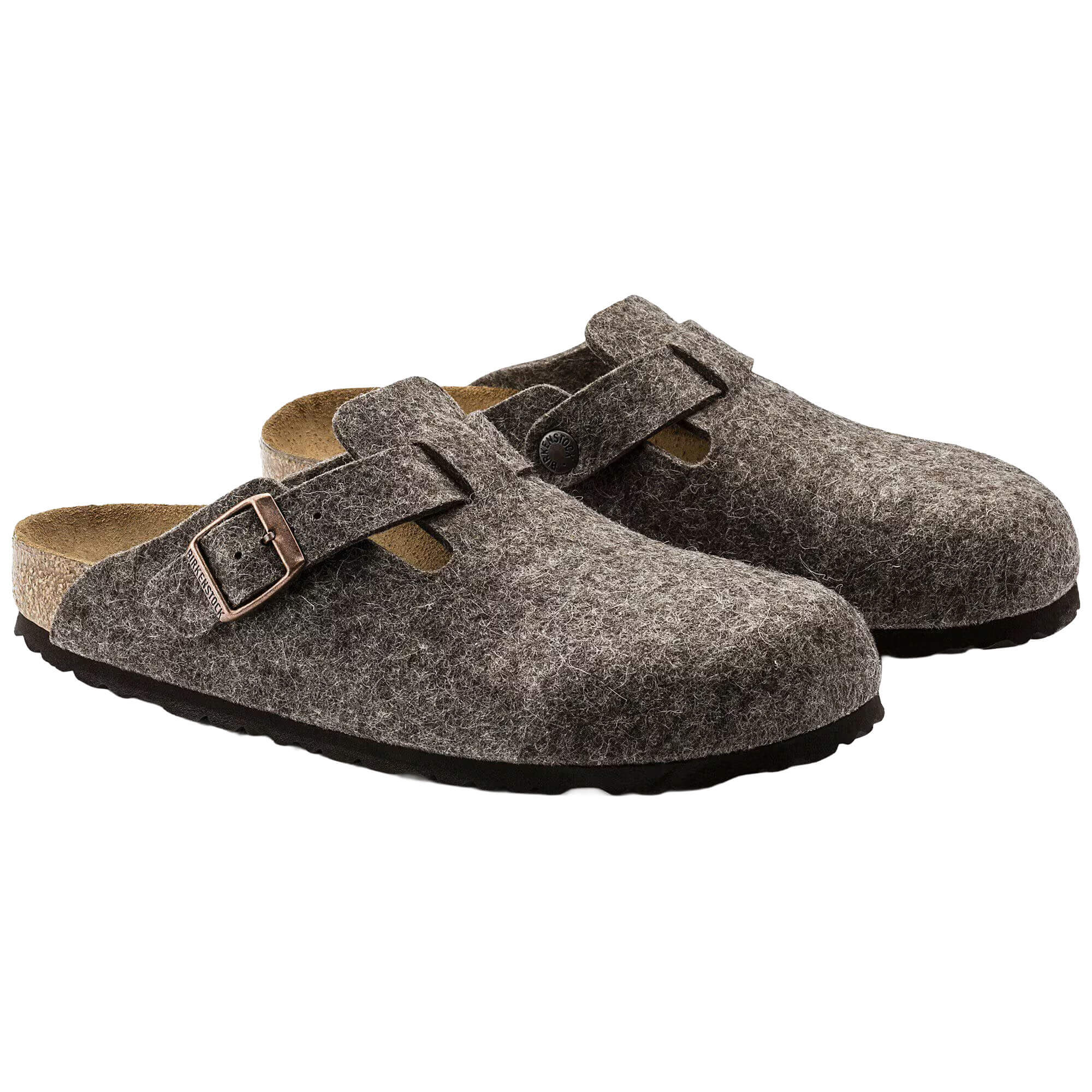 Birkenstock Boston Wool Narrow Fit Women's Mules