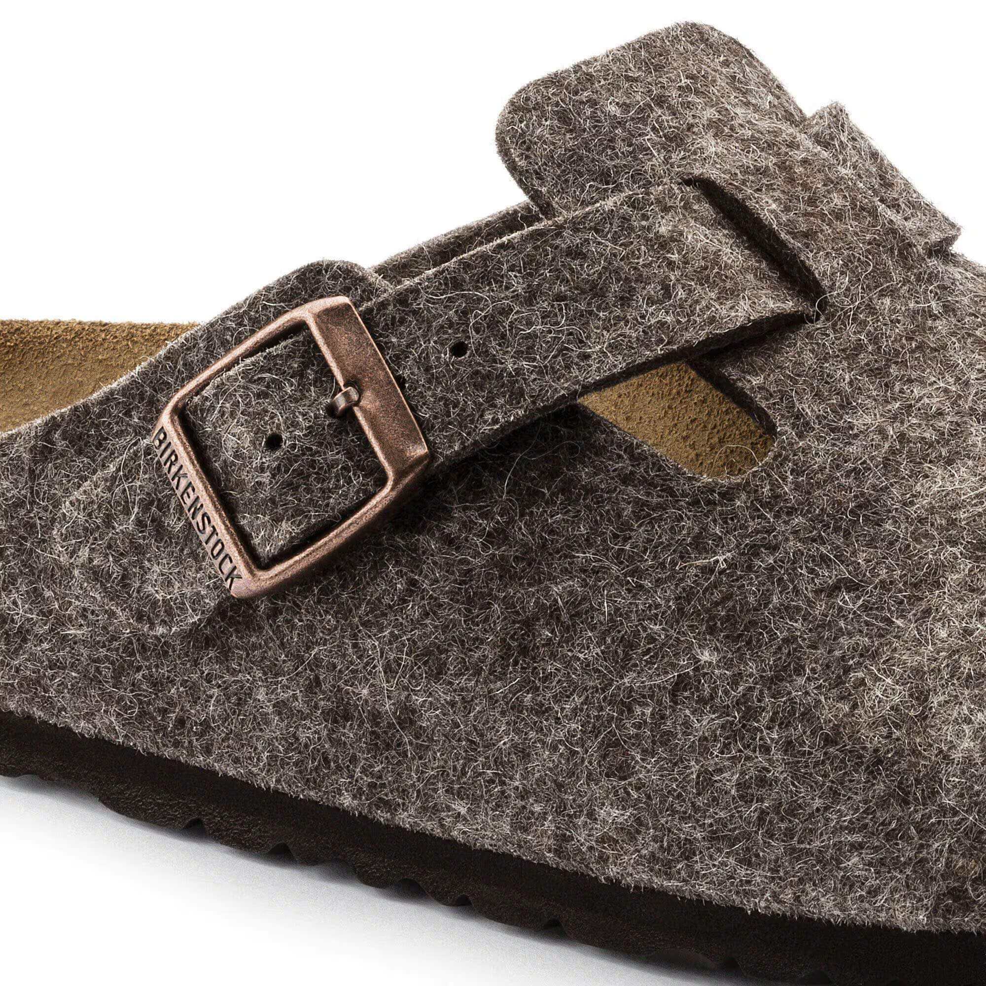 Birkenstock Boston Wool Narrow Fit Women's Mules